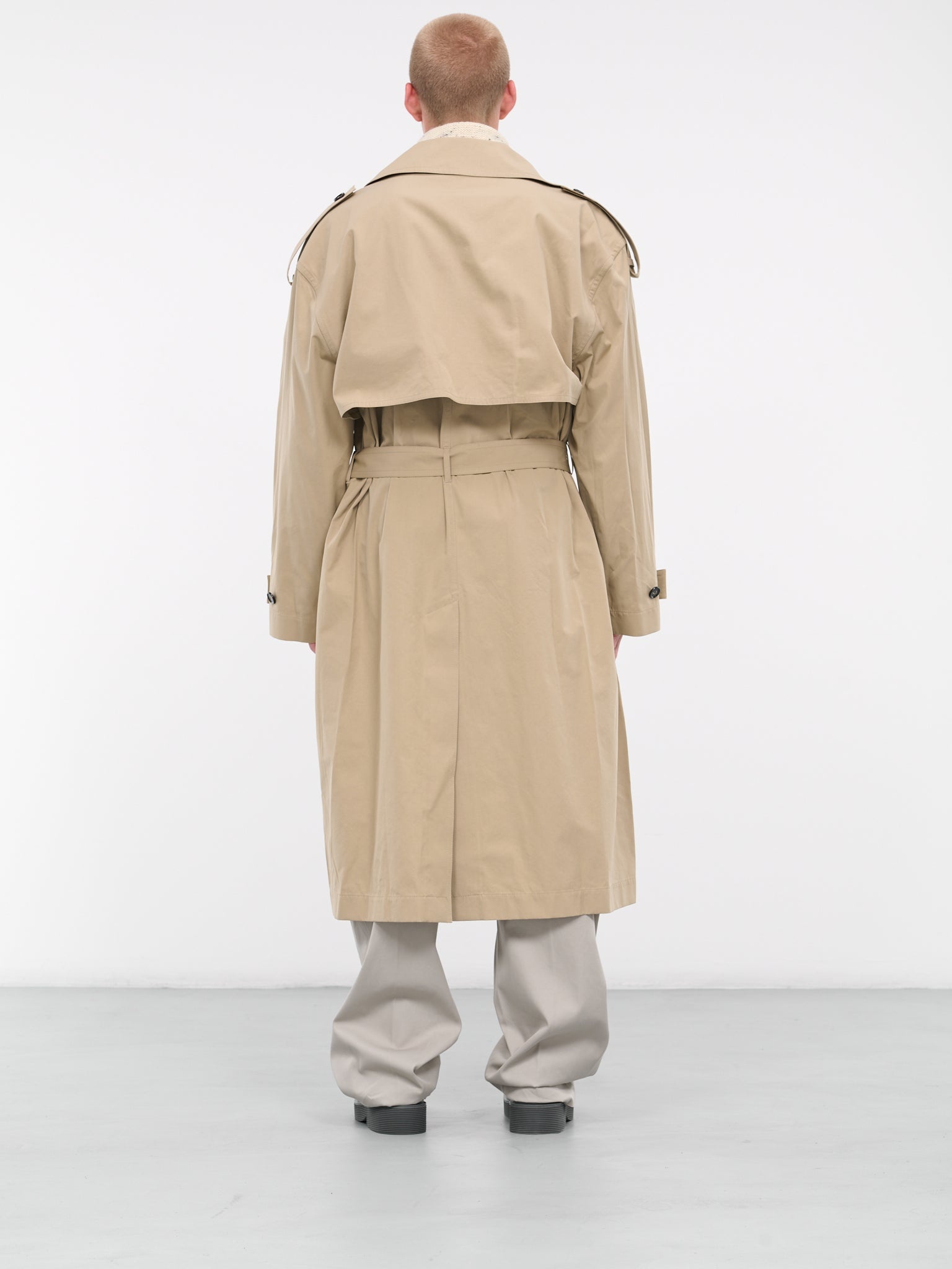 Twill Trench Coat - 3