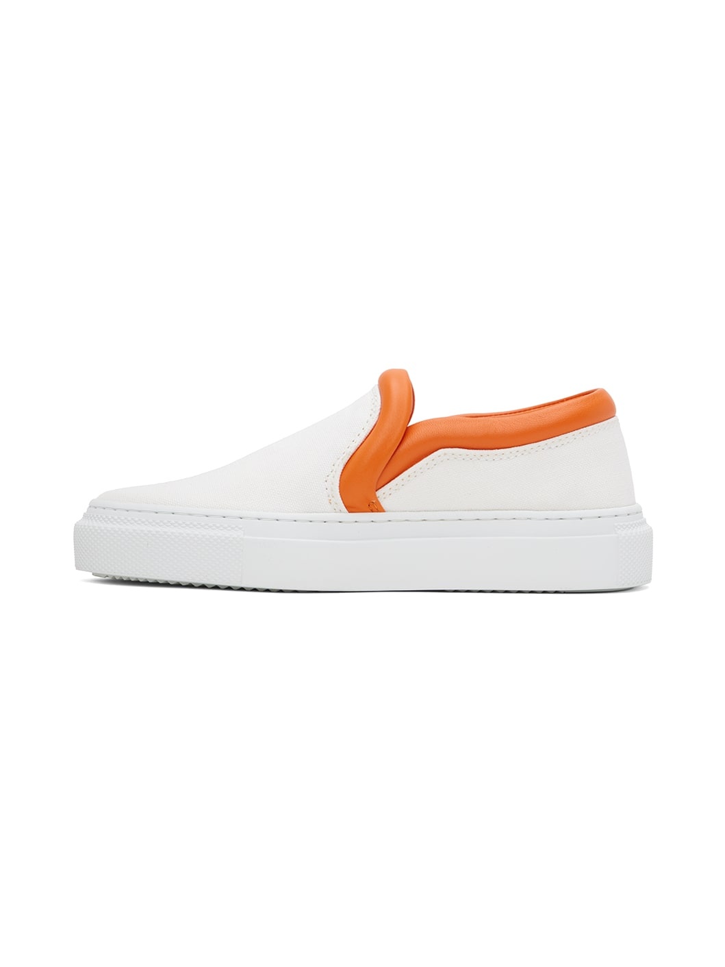 White Bumper-Tube Sneakers - 3
