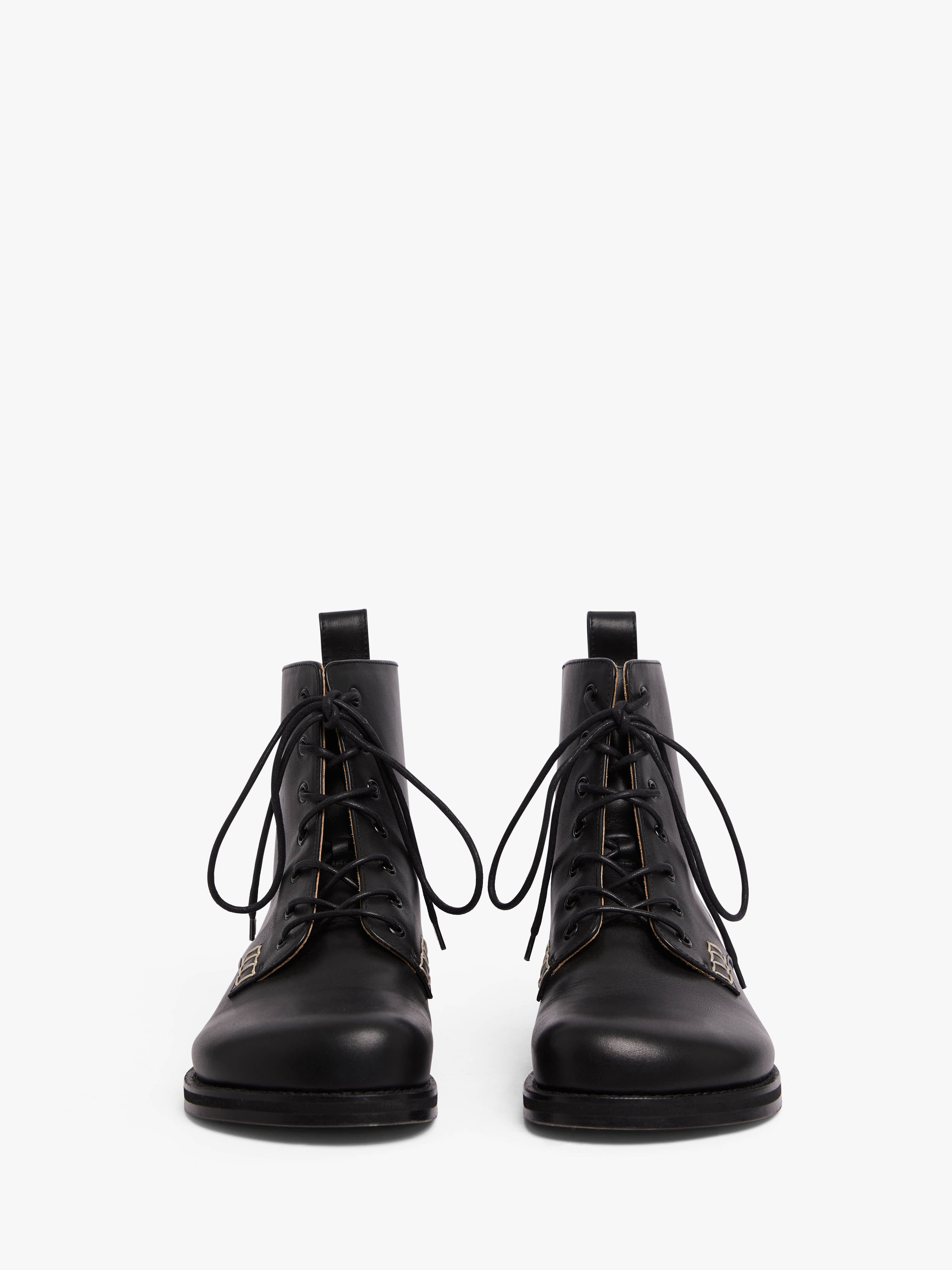 LOAFER LACE UP BOOT - 4