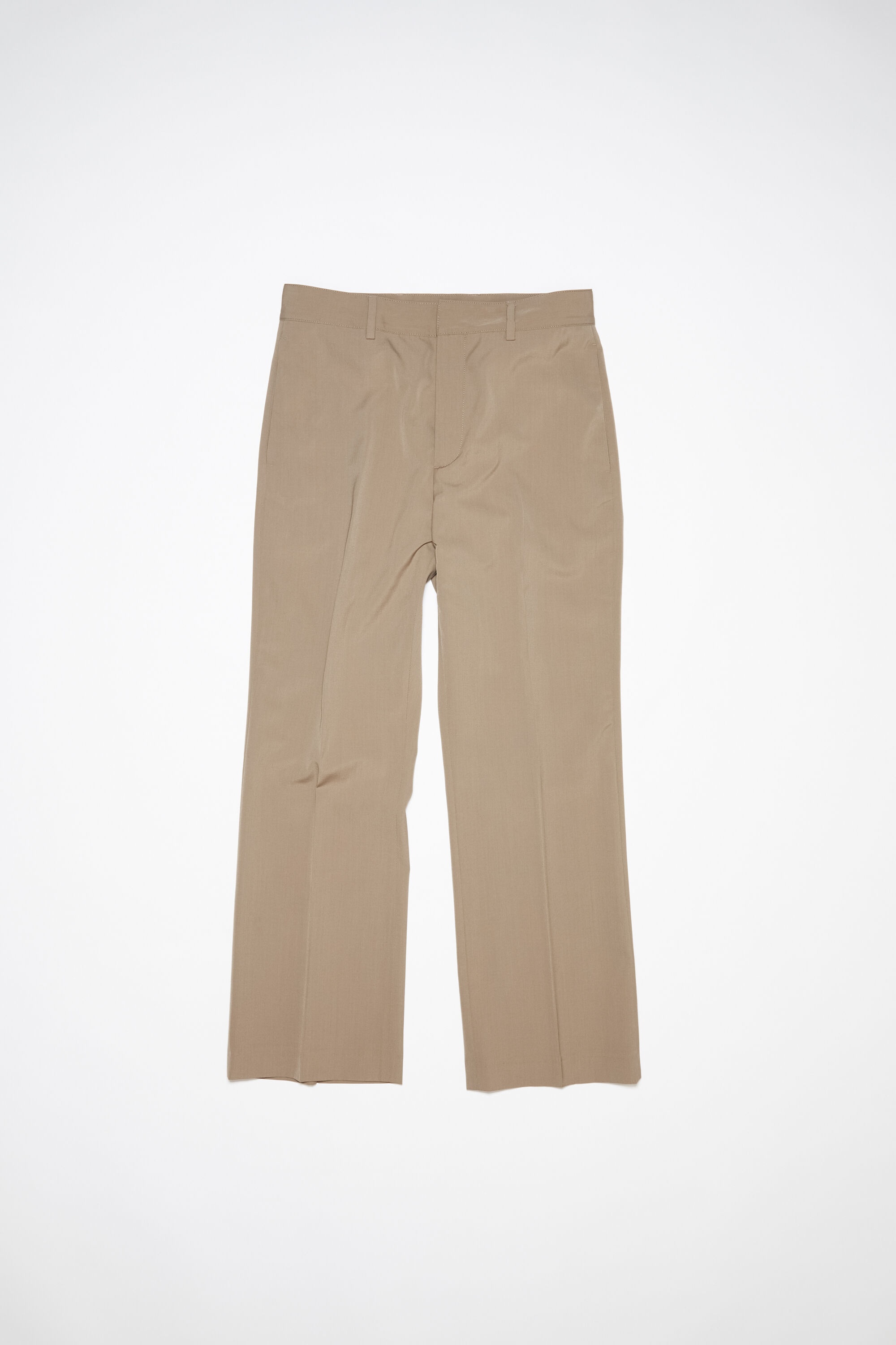 Tailored trousers - Mud grey - 1