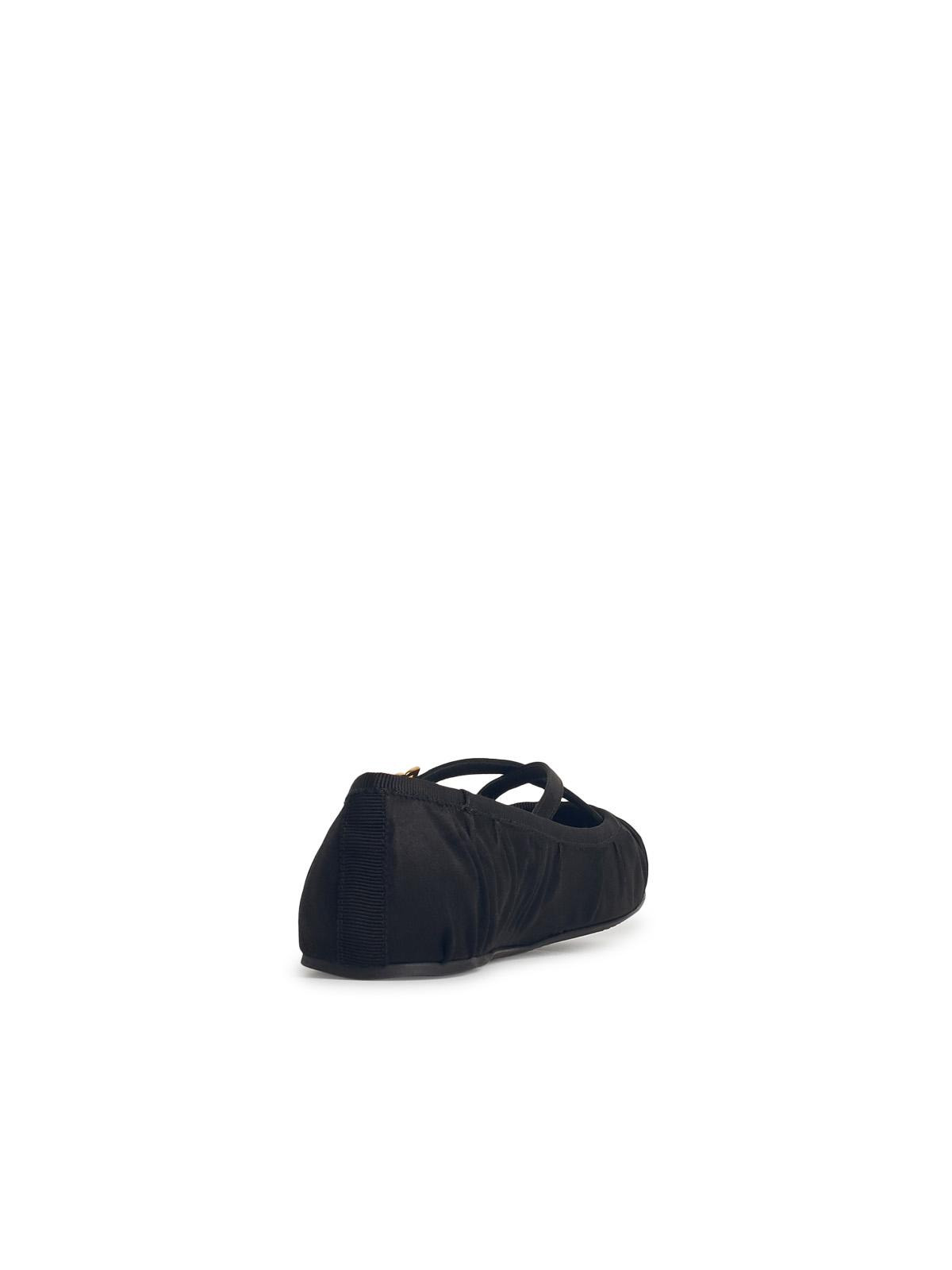 Dolce & Gabbana Black Satin Ballet Flats Women - 3