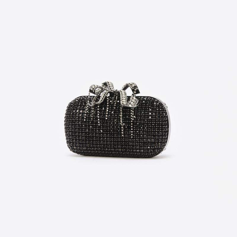 Black Chainmail Clutch Bag 2