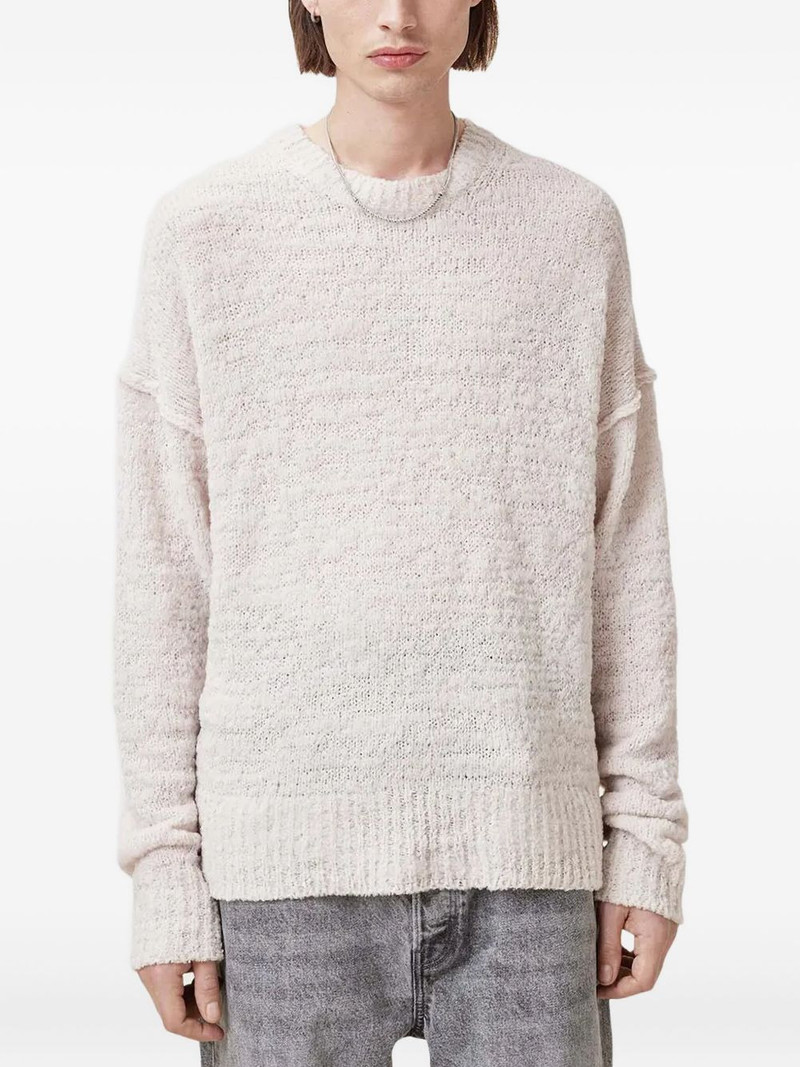 frayed-detail jumper 1