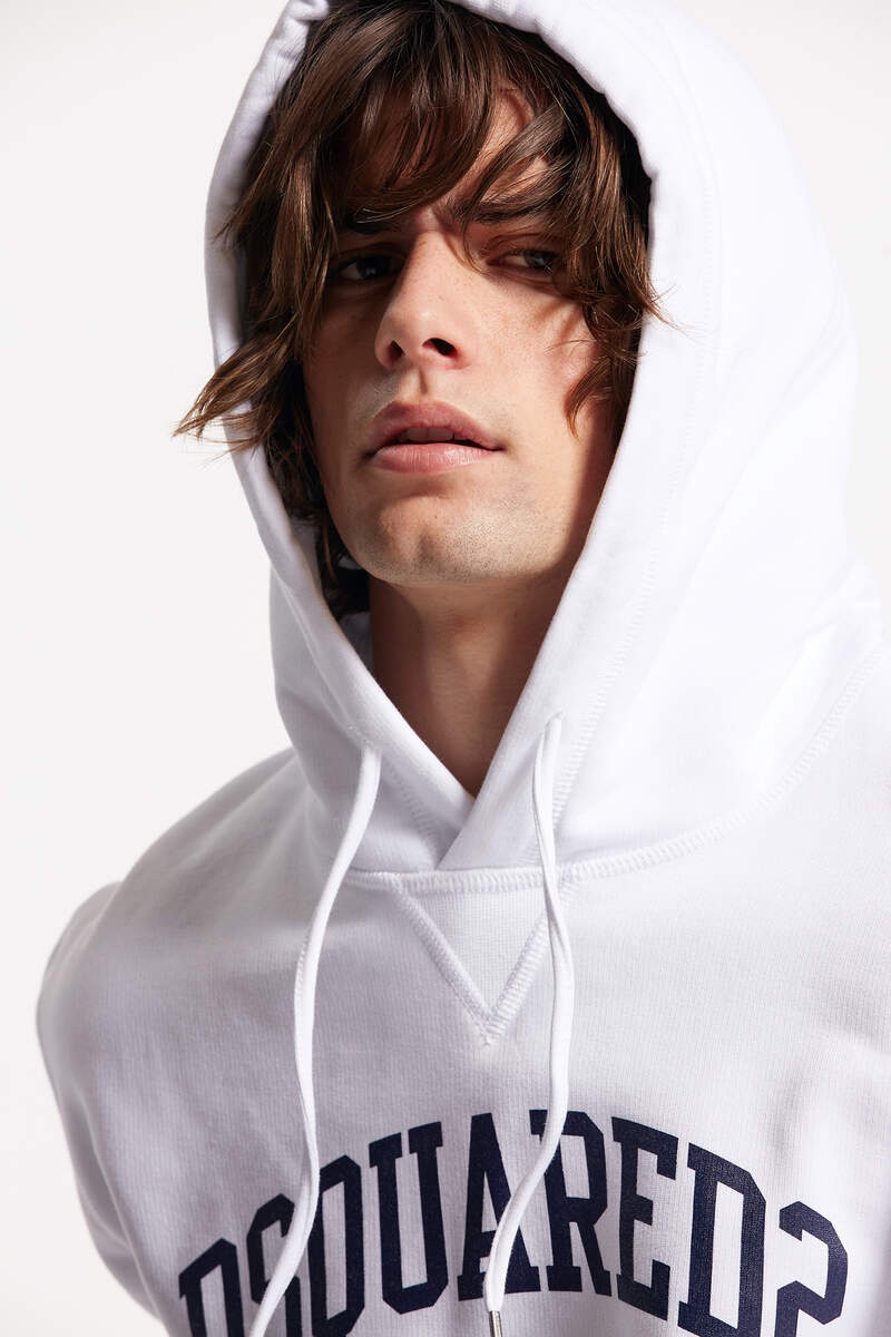 DSQUARED2 UNIVERSITY COOL HOODIE - 4