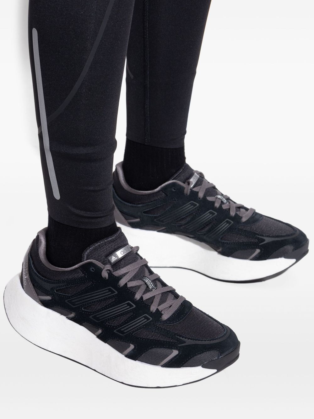 Adizero striped-pattern sneakers - 5