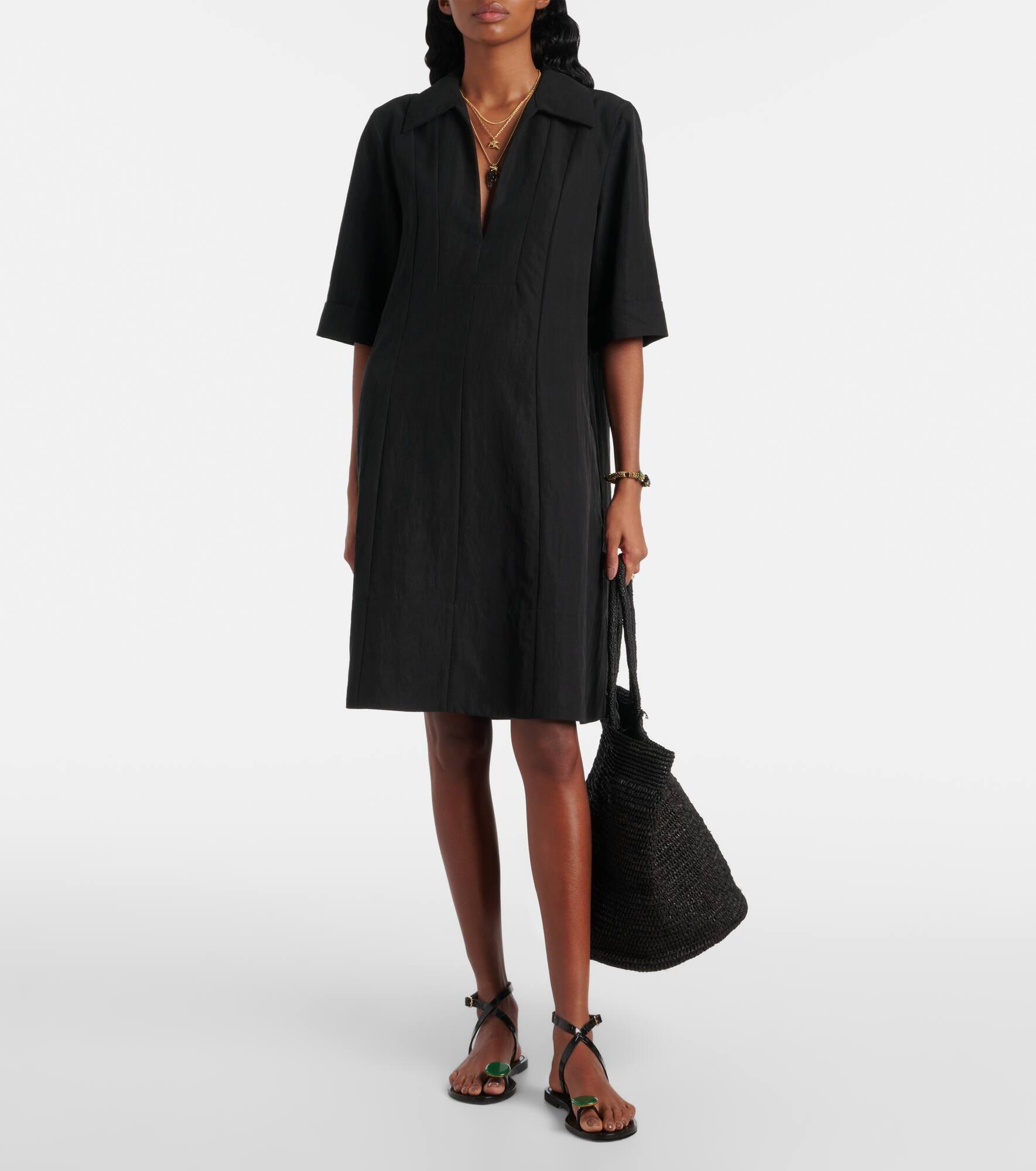 A-line midi dress - 2
