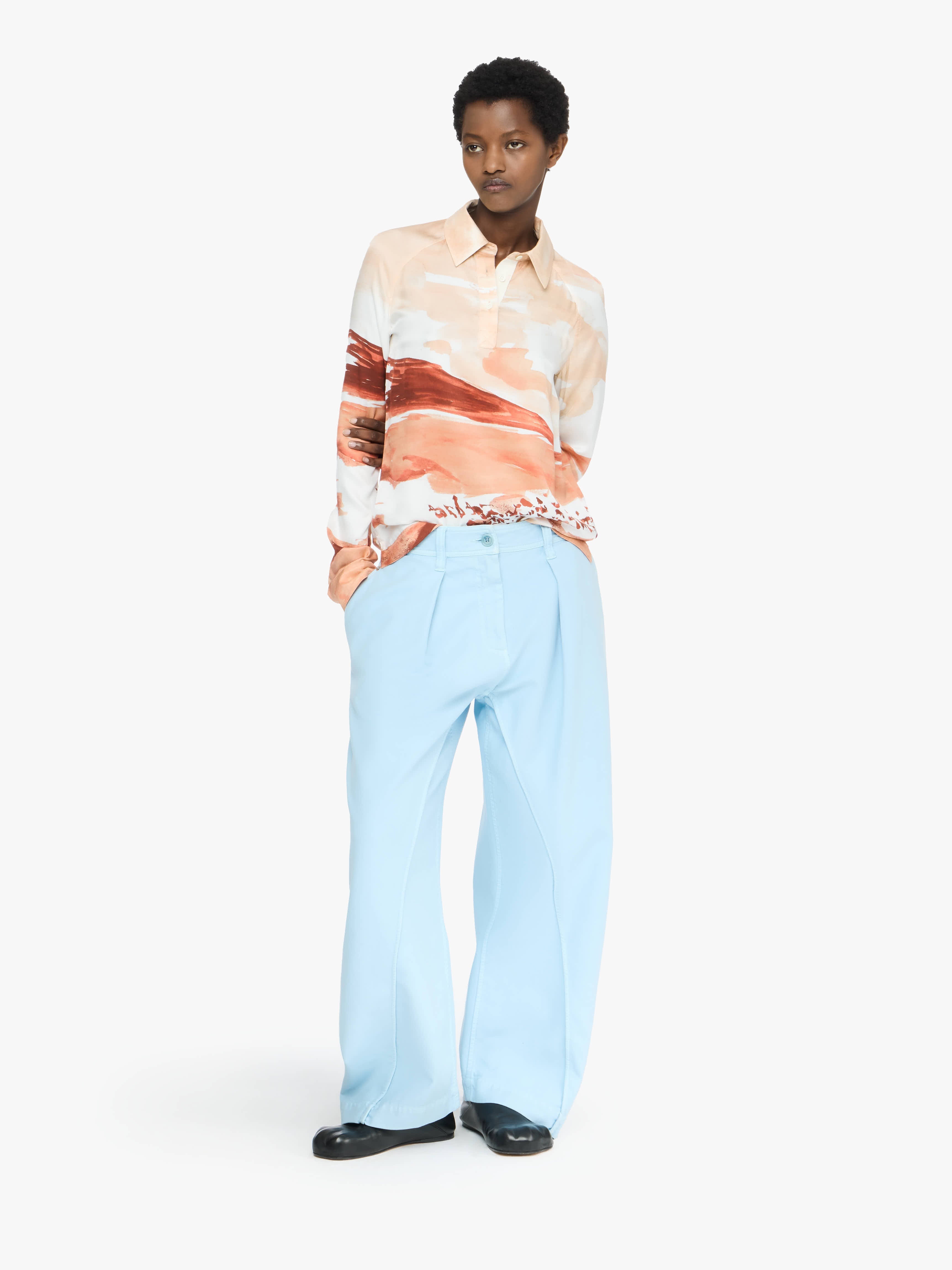 TWISTED SEAM TROUSERS - 2