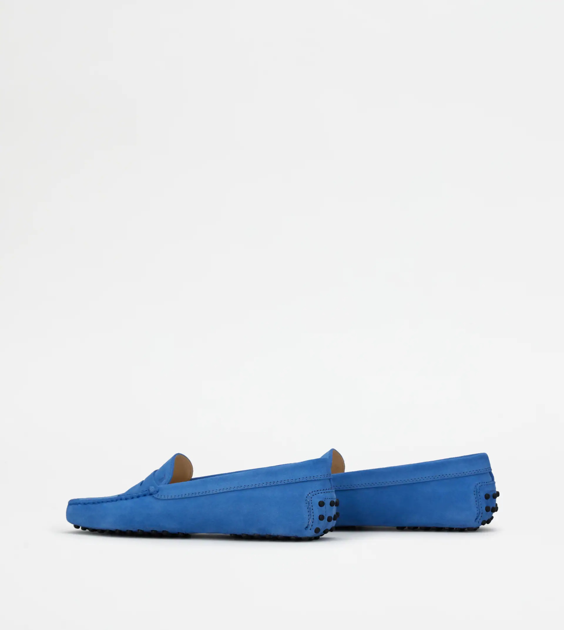GOMMINO DRIVING SHOES IN SUEDE - BLUE - 4