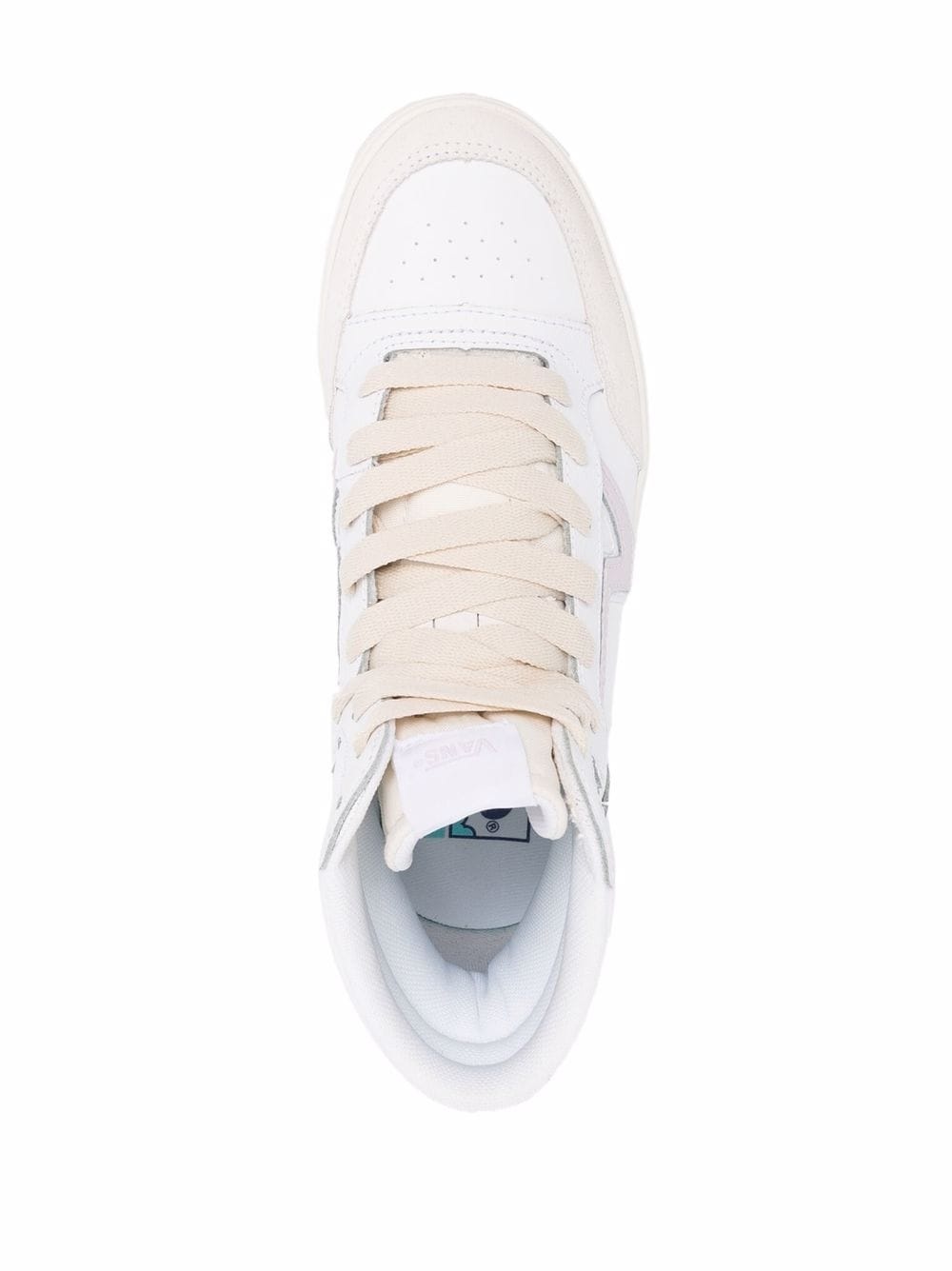 lace-up hi-top trainers - 4