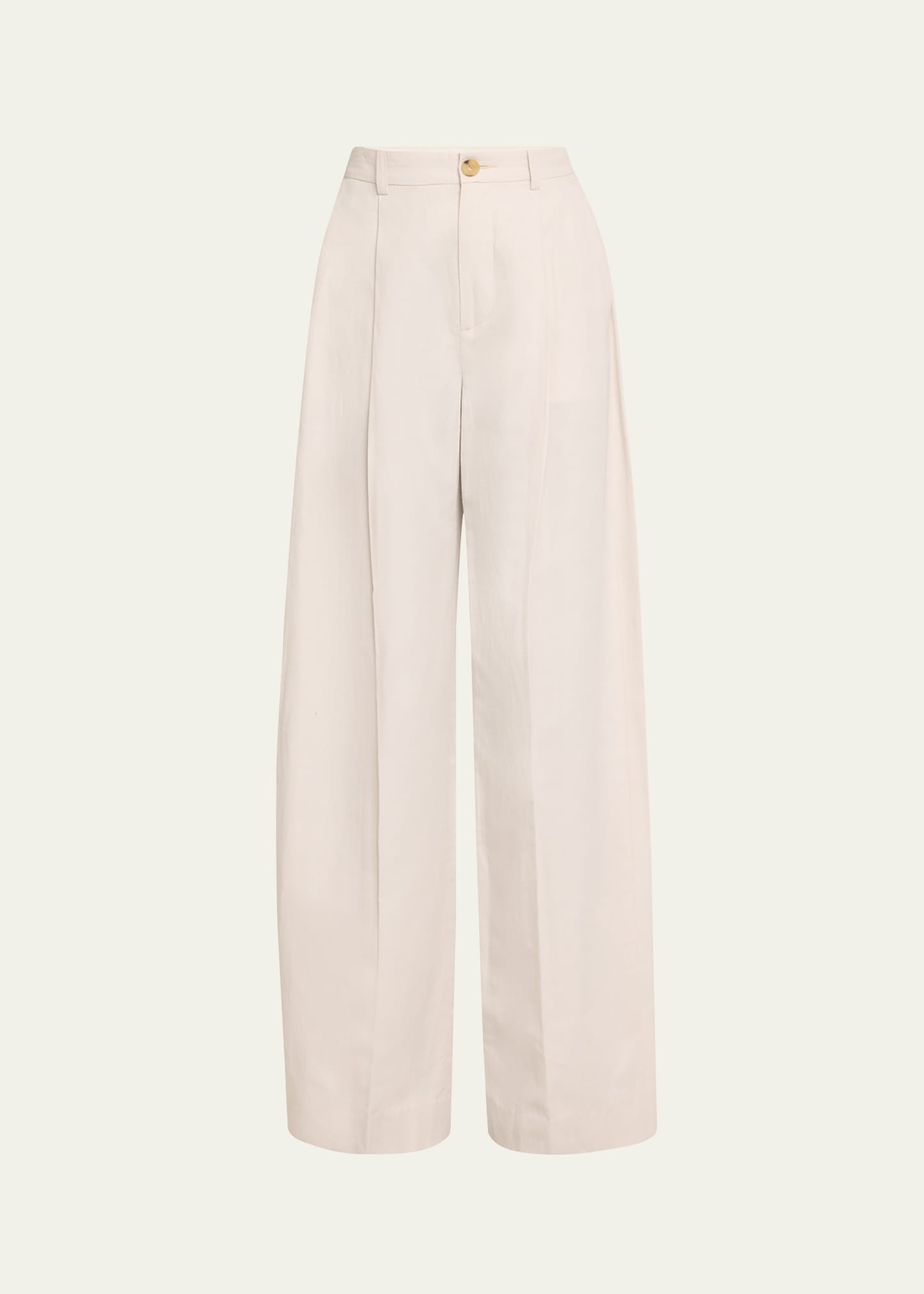 High-Waist Tailored Wide-Leg Pants - 1