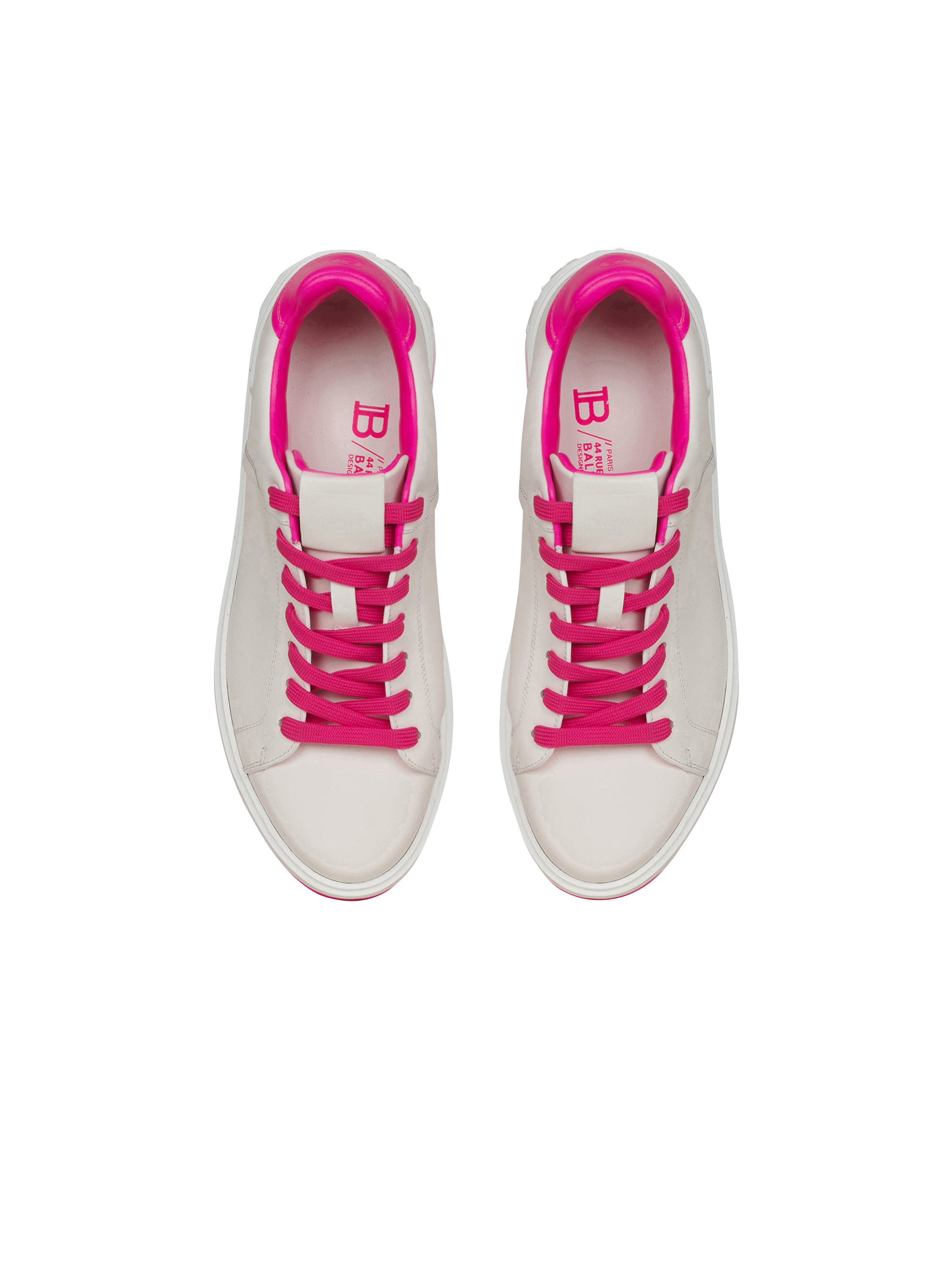 Leather B-Court sneakers - 3