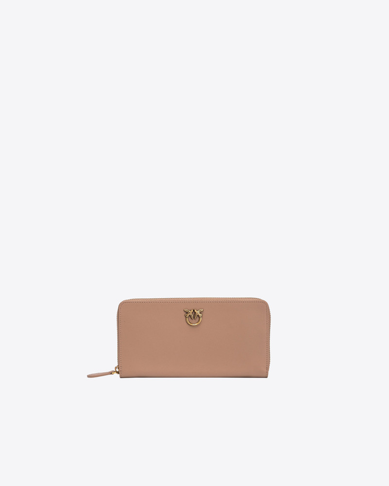 ZIP-AROUND LEATHER PURSE 1