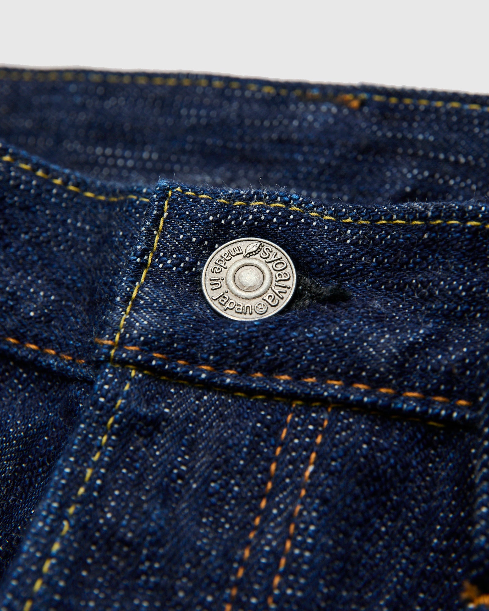 KS-15oz-003 "Kasuri" 15oz Slub Selvedge Denim - Regular Straight Fit - 7