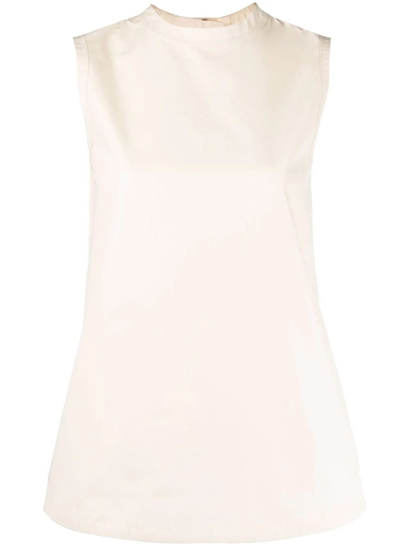 sleeveless cotton top 1