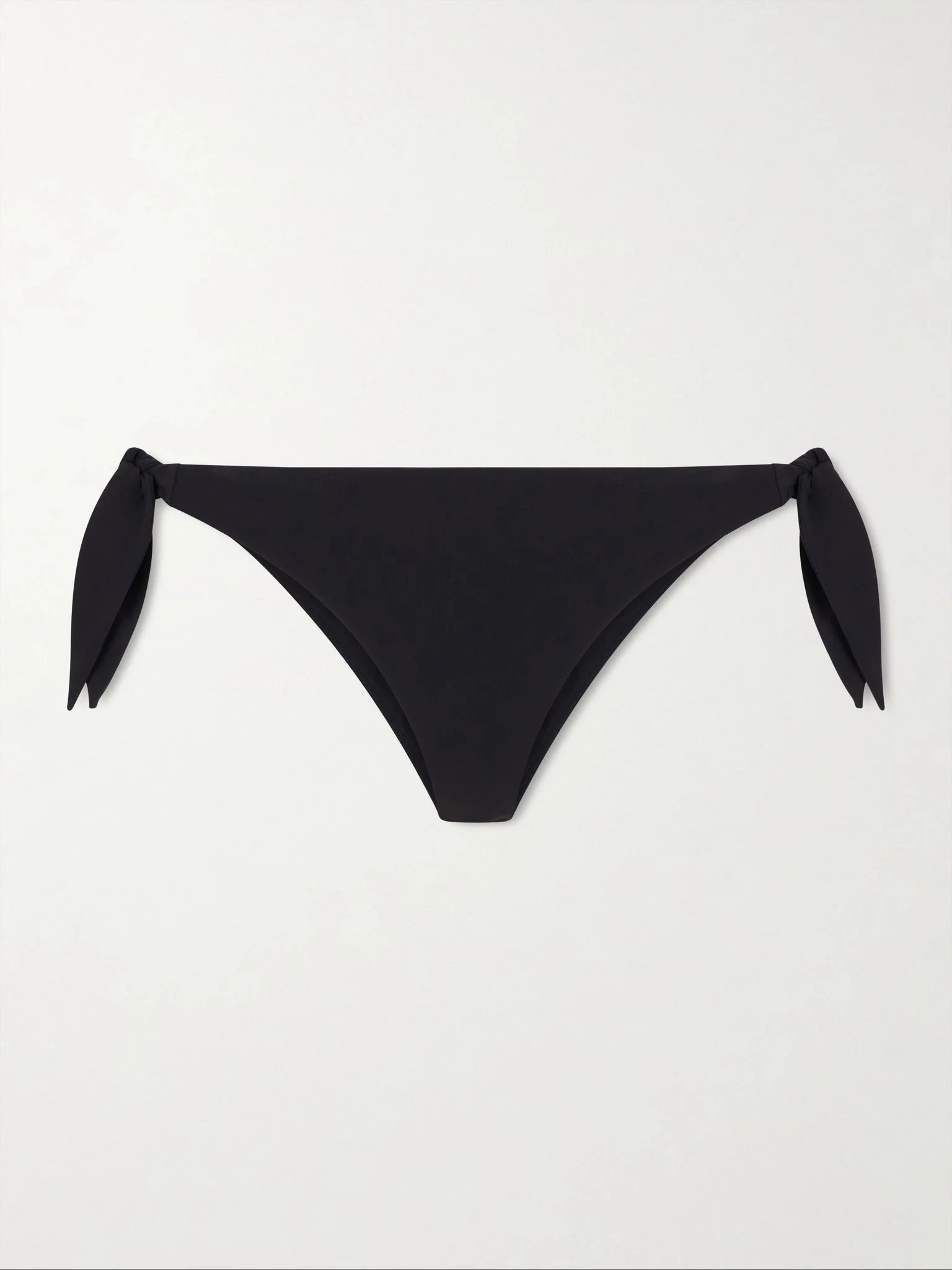 Self-tie bikini briefs Black - 1