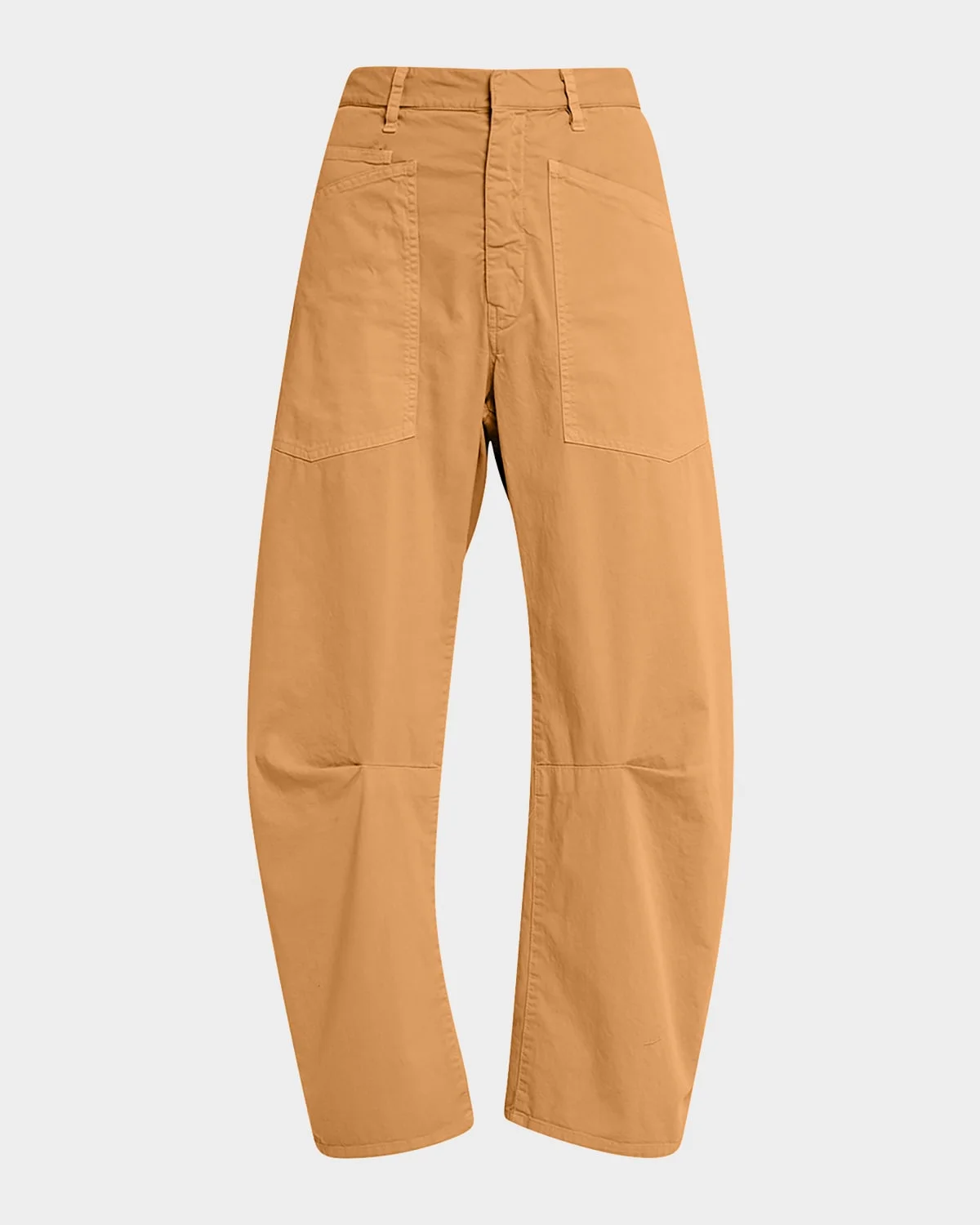 Shon Mid-Rise Cropped Pants - 1