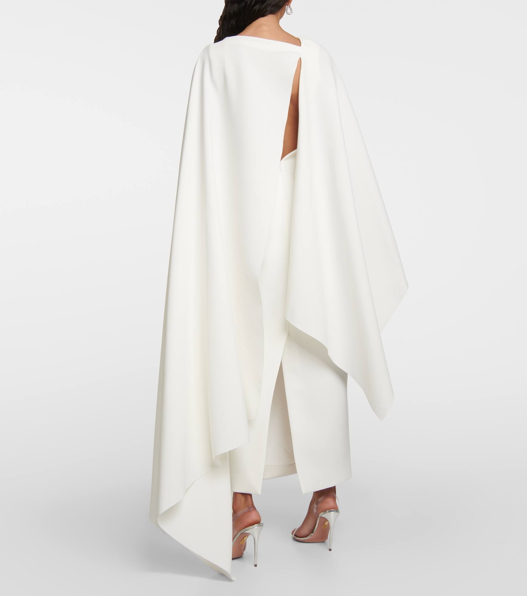 Bridal Demetria cape gown - 3