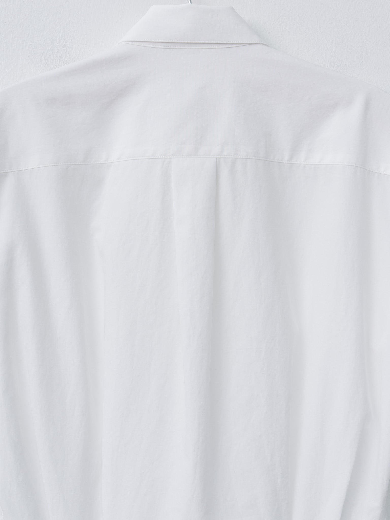Washed Finx Twill Shirt Dress - White - 9