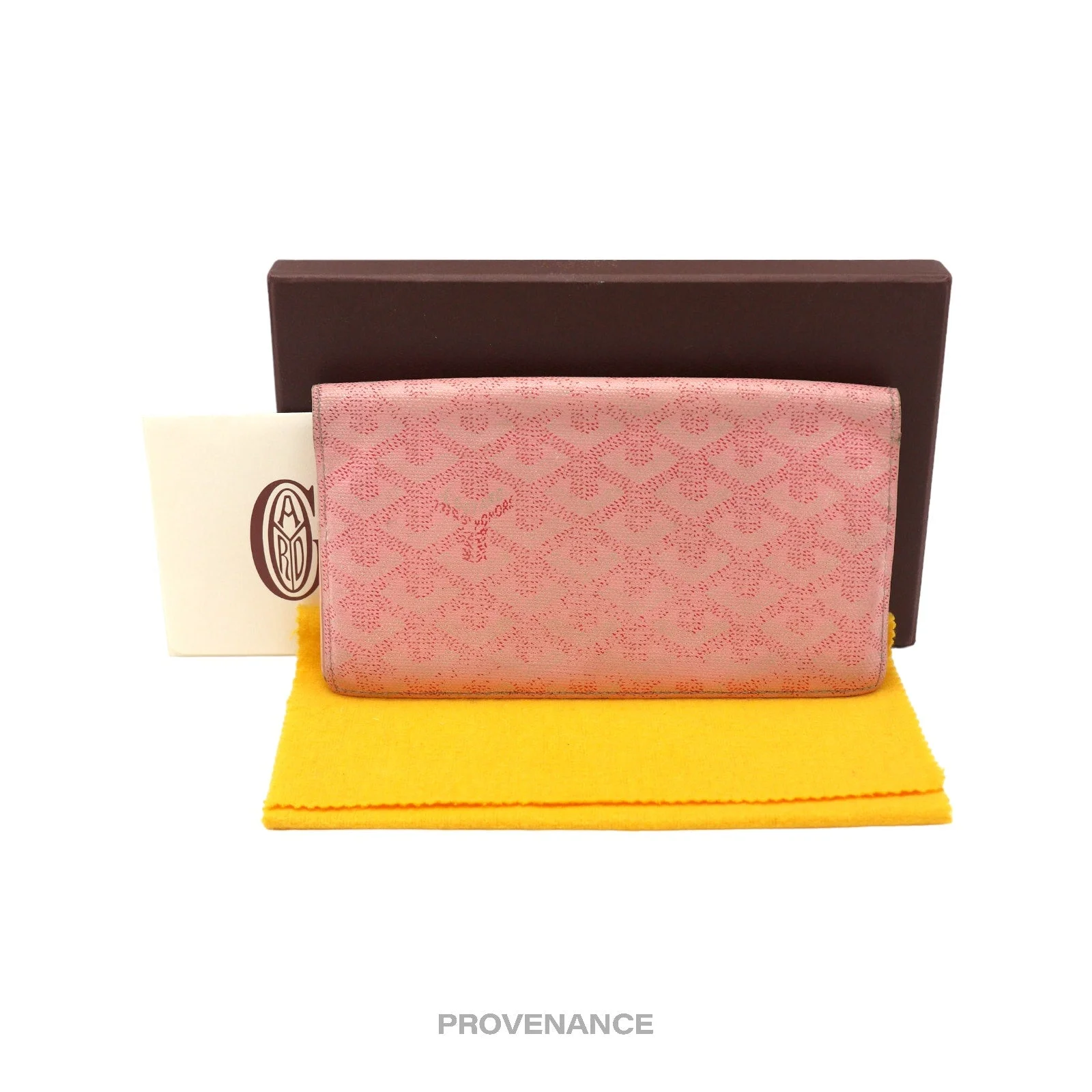 Goyard Richelieu Long Wallet - Pink Goyardine - 1
