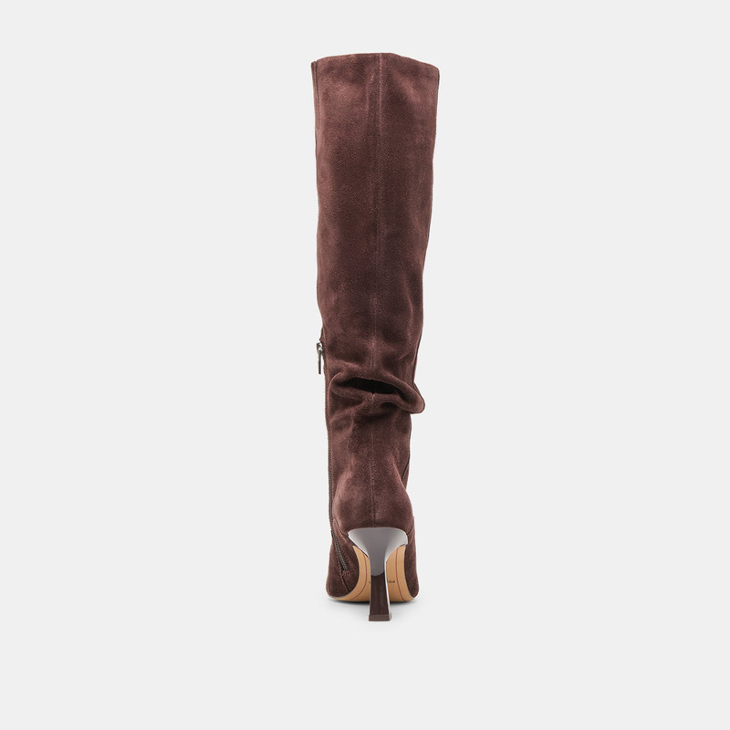 LOUSA BOOTS MAHOGANY SUEDE 9