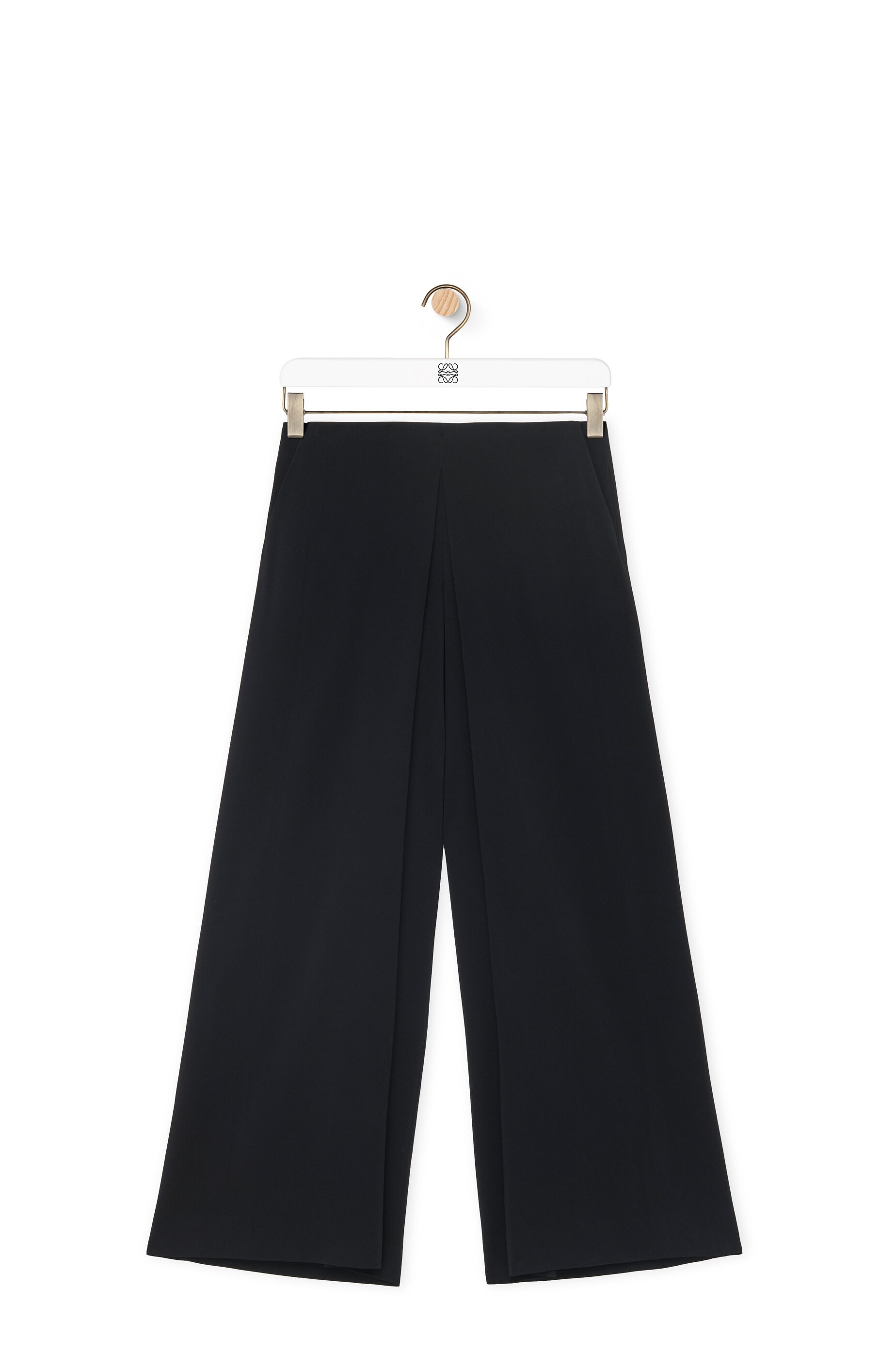 Pleated trousers in viscose - 1