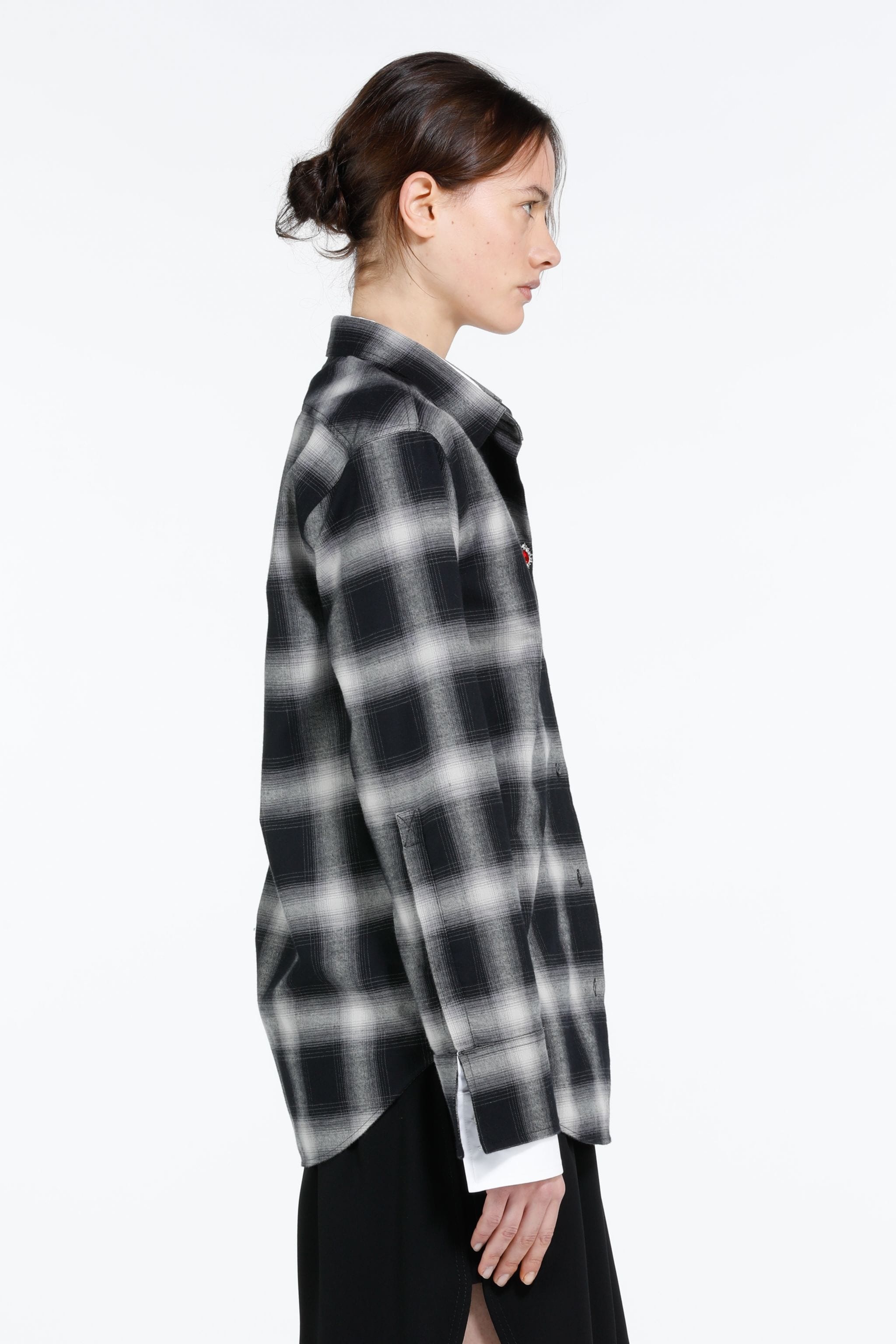 CHECKED COTTON SHIRT - 3