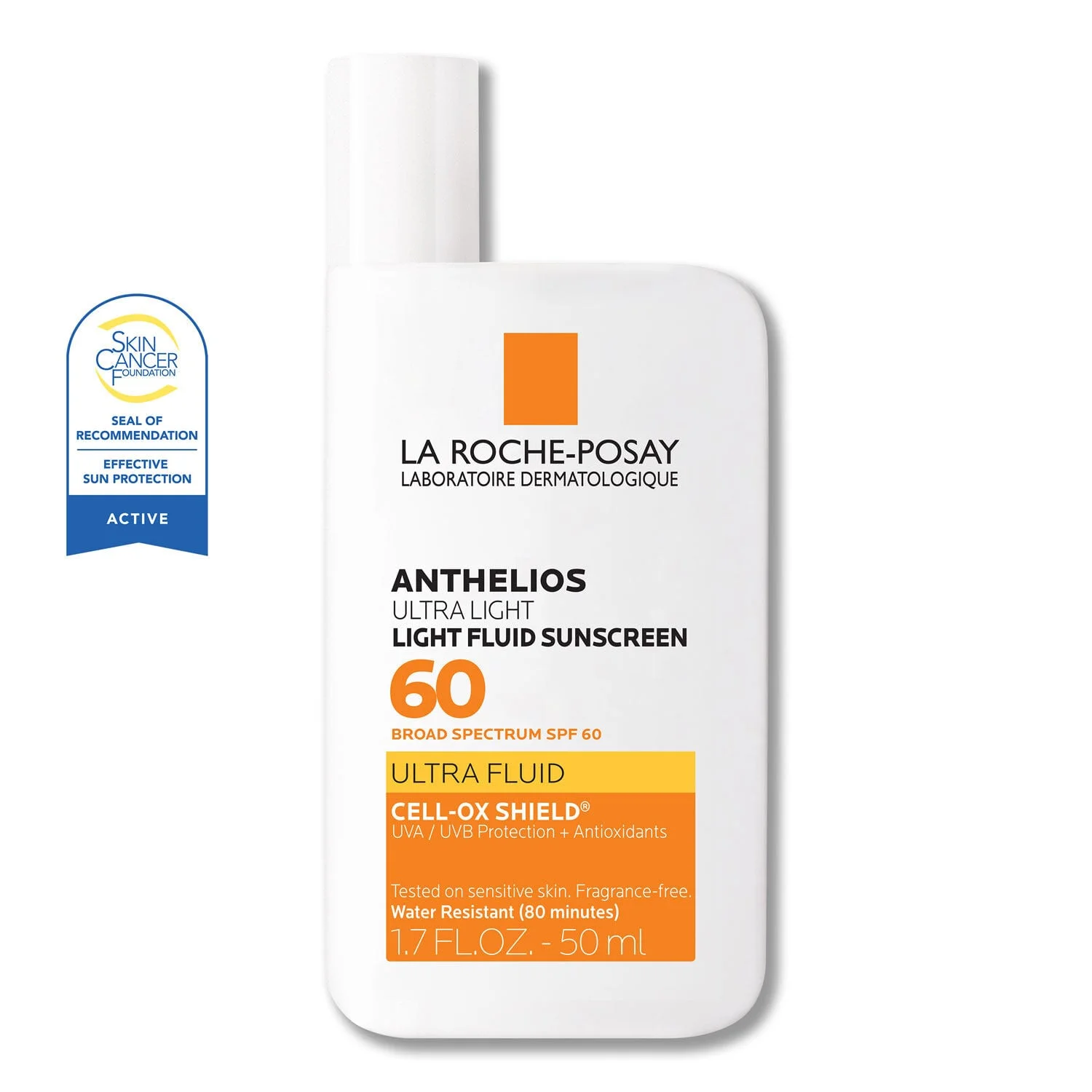 Anthelios Ultra Light Fluid Facial Sunscreen SPF 60 - 1