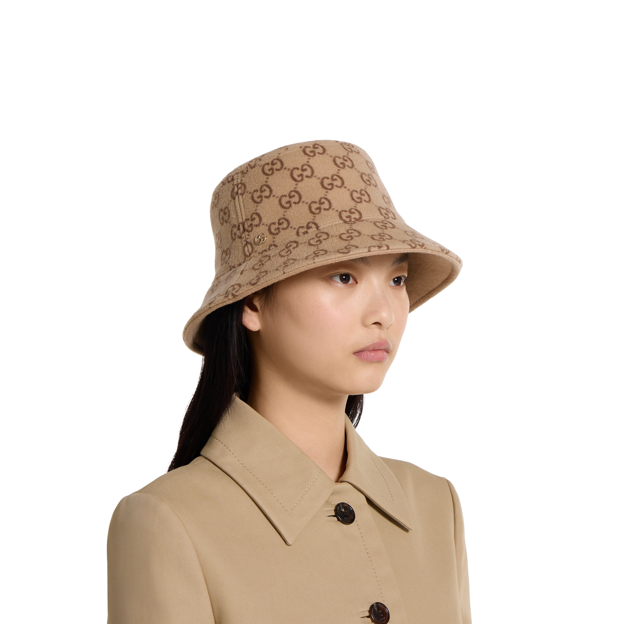 GG wool bucket hat - 3