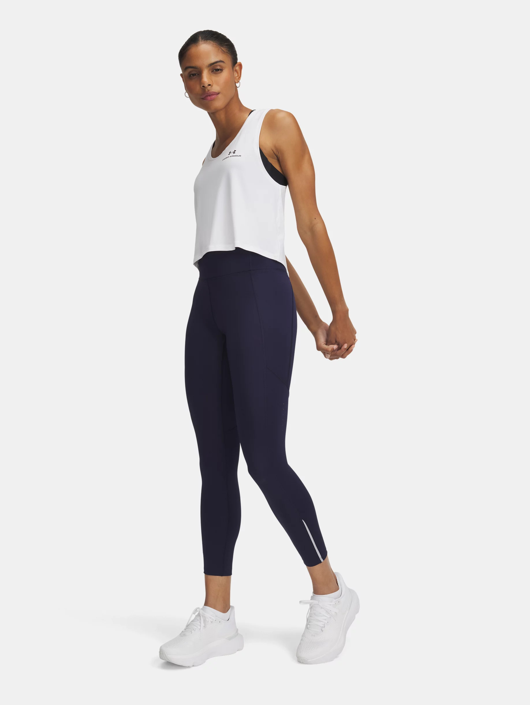 Women's UA Launch Ankle Tights - 3