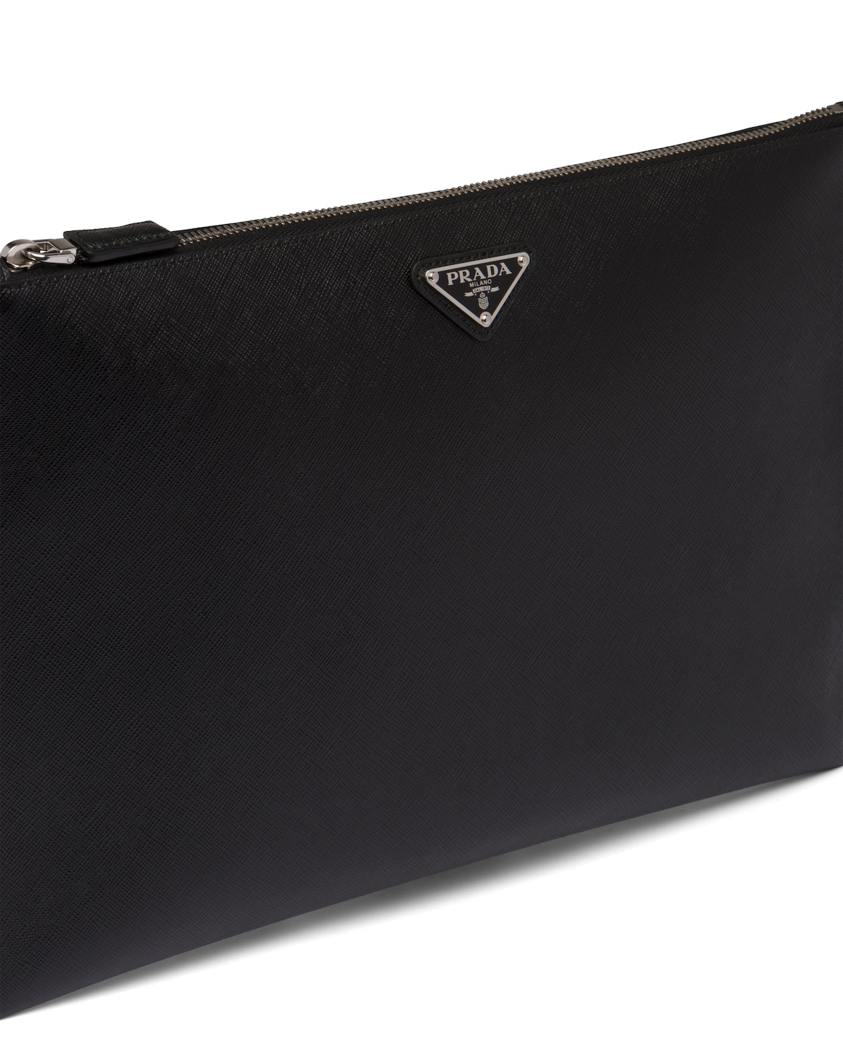 Saffiano Leather Pouch - 6