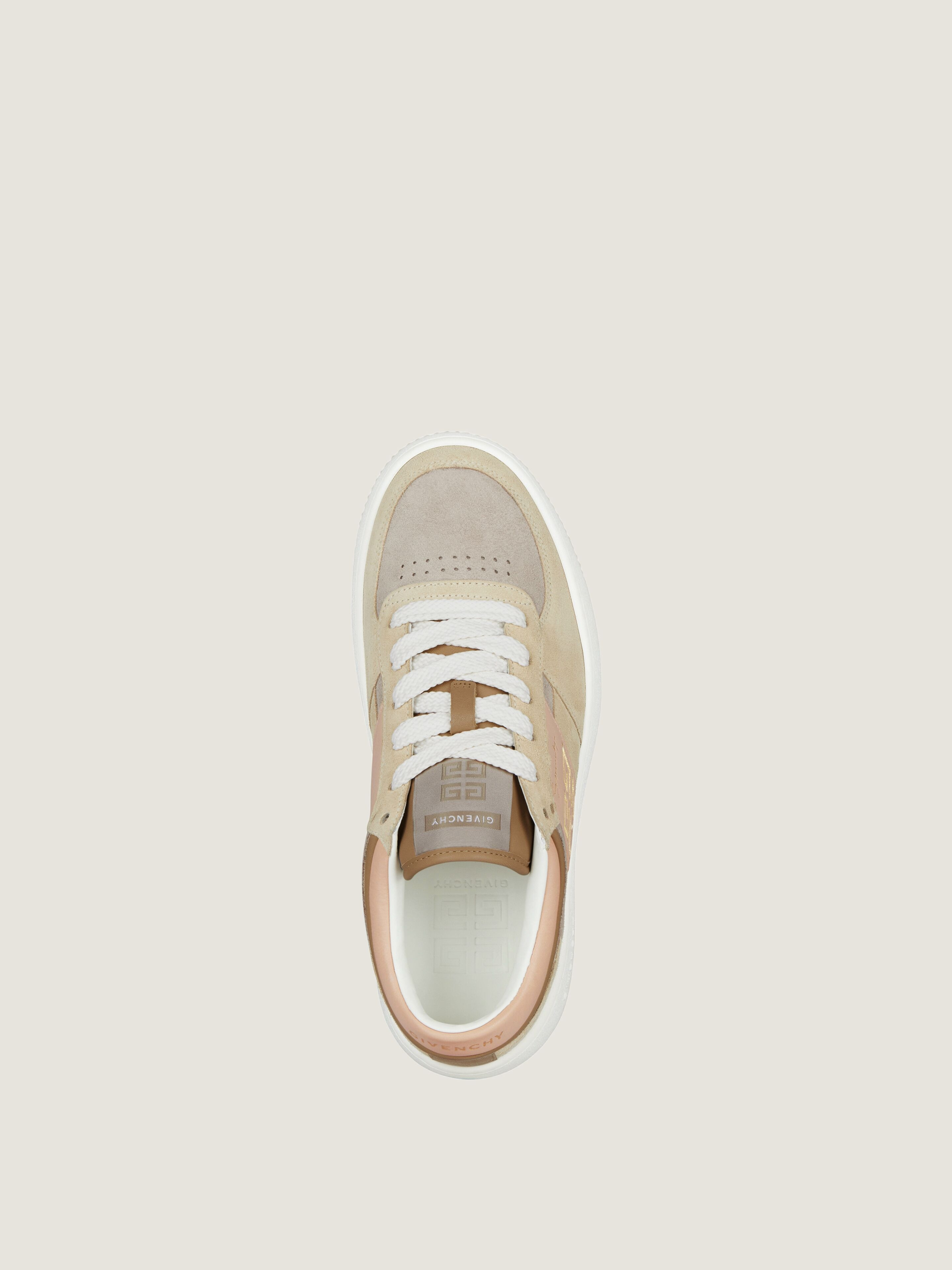 G MOVE SNEAKERS IN MIXED LEATHERS - 4