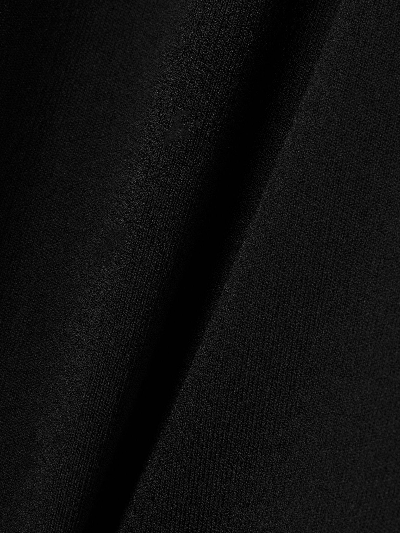 Poltava ribbed jersey blouse Black - 4