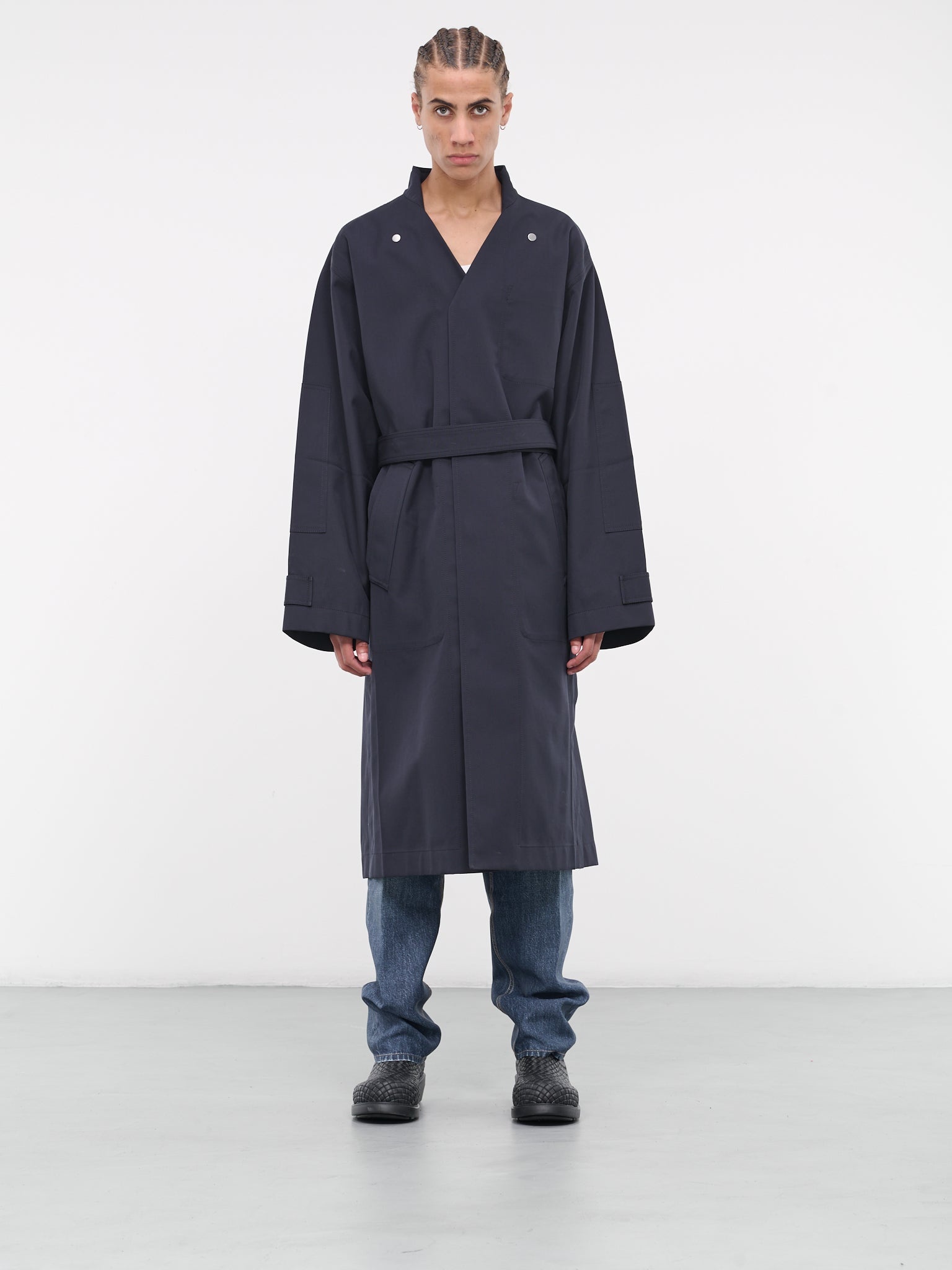 Bonded Wool-Cotton Coat - 6