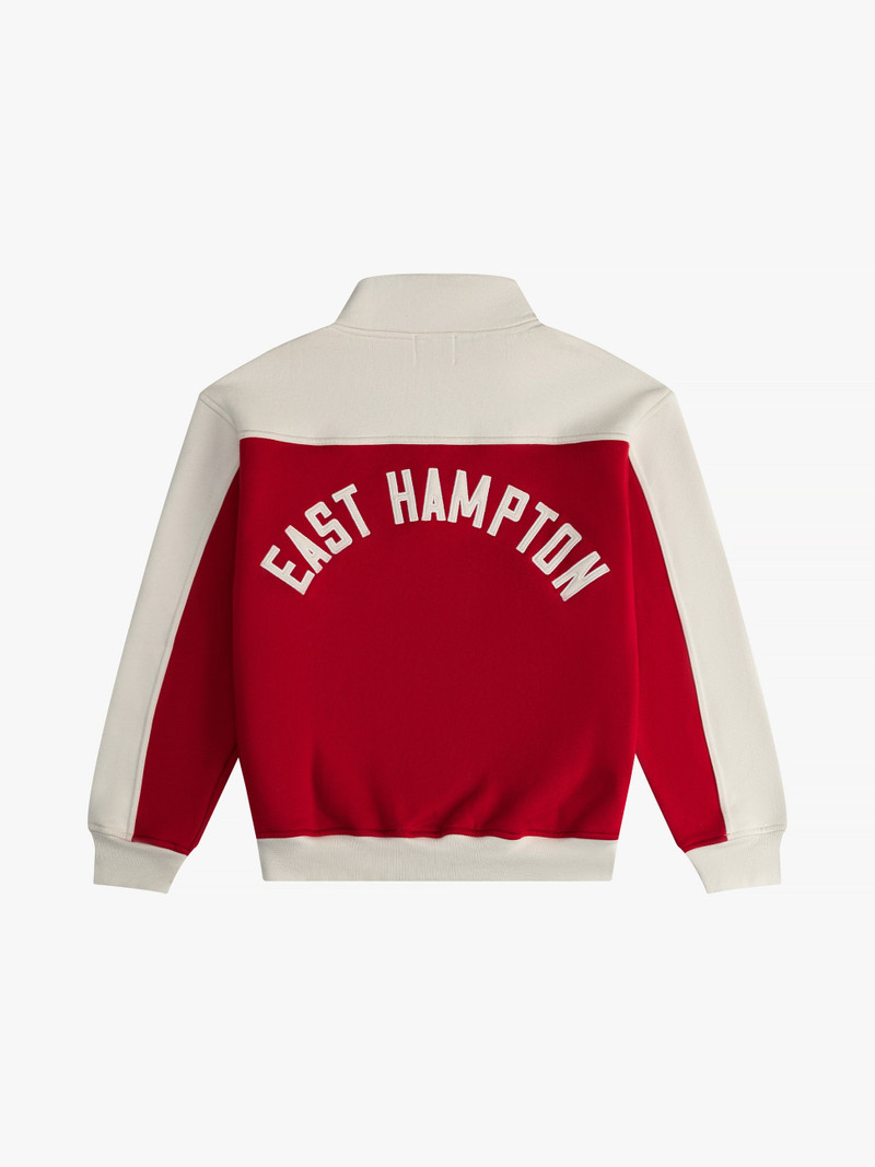Rhude RHUDE CONTRAST QUARTER-ZIP VARSITY outlook