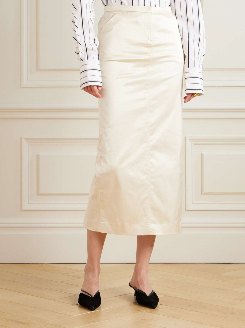 Straight midi skirt 3