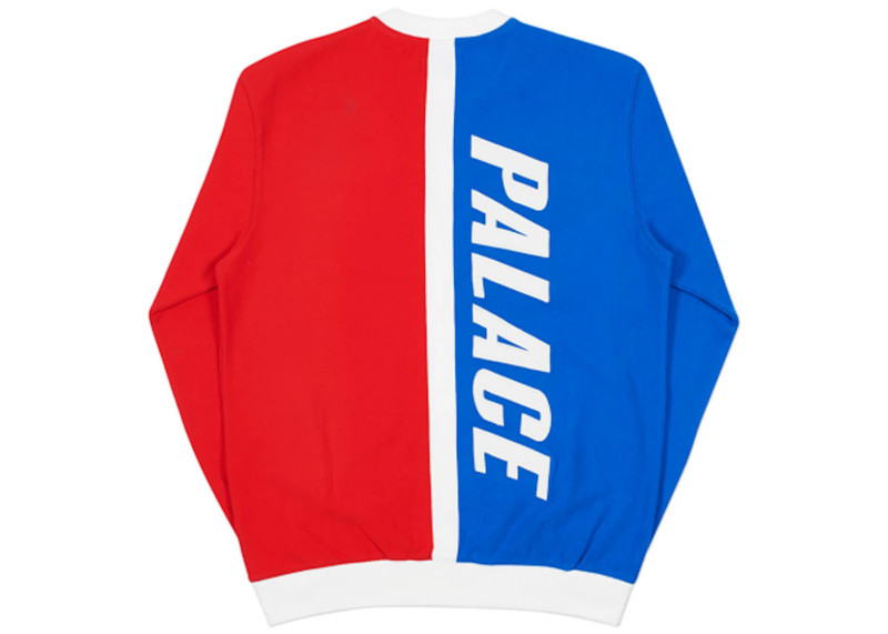 PALACE Palace Gtx Splitter Crew Red/White/Blue outlook