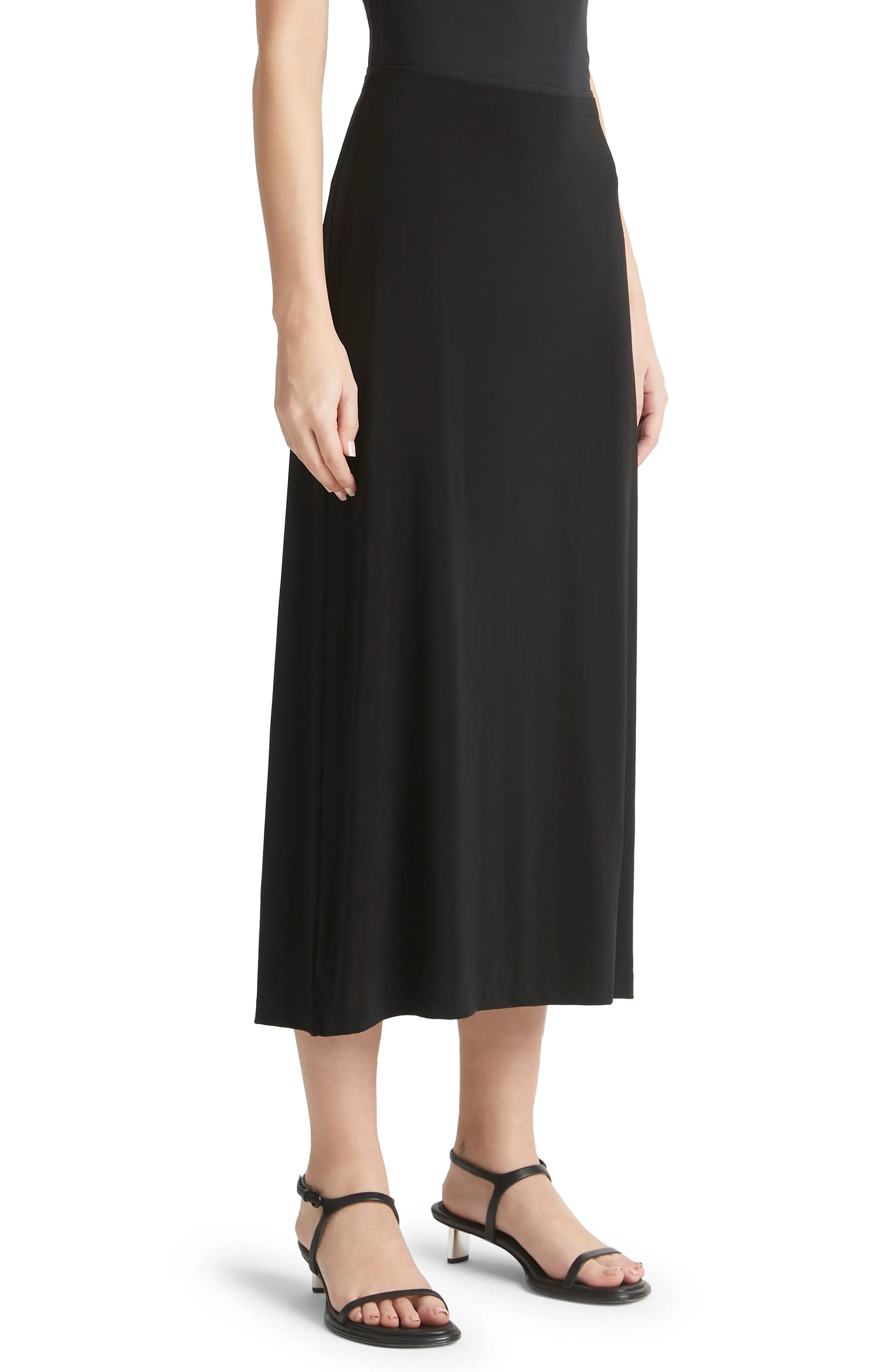 Pull-On Midi Skirt - 3