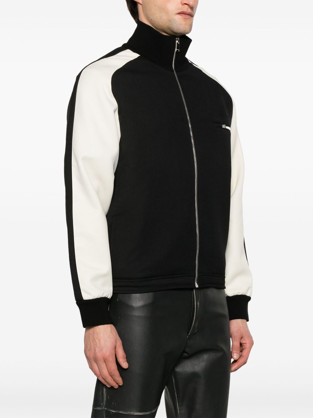 zip-up sweatshirt - 3