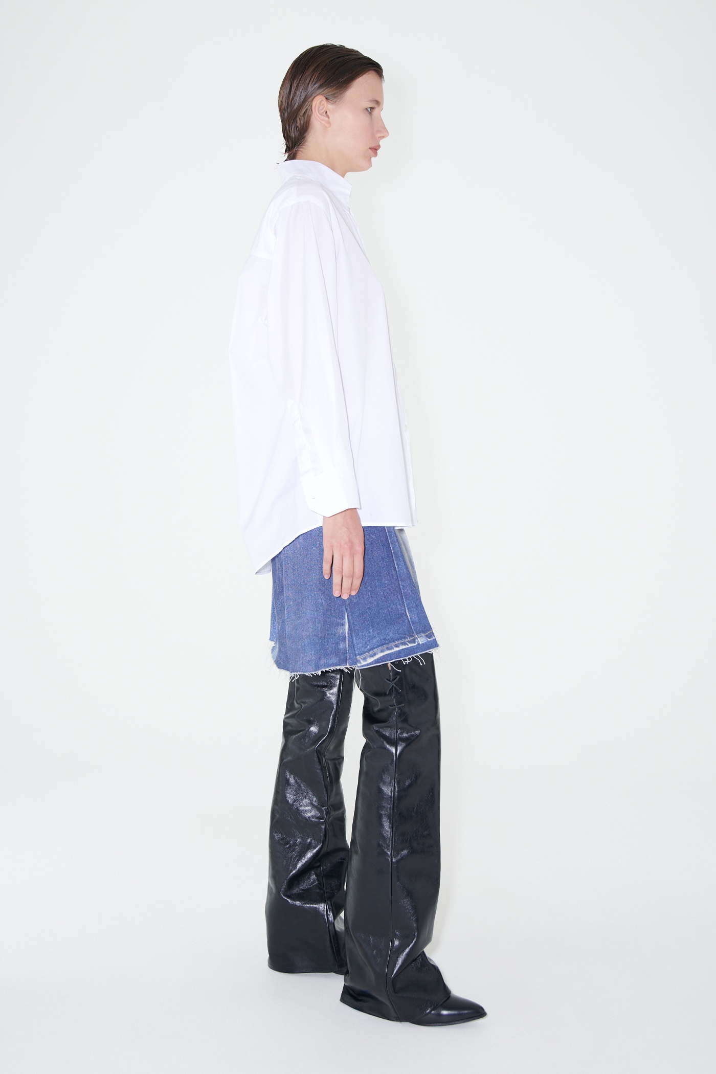 Lend Shirt White Poplin - 4