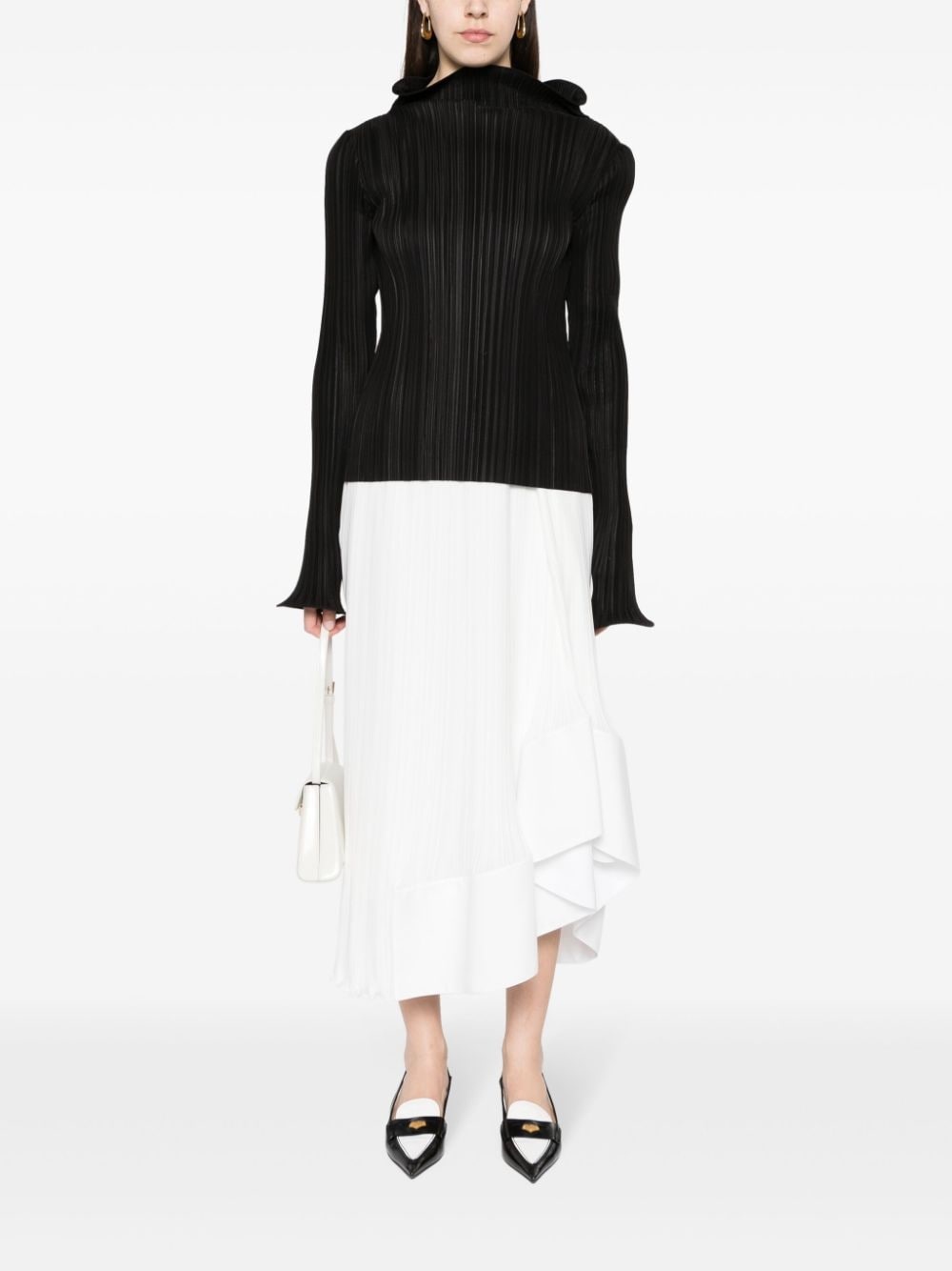 midi pleated skirt - 2