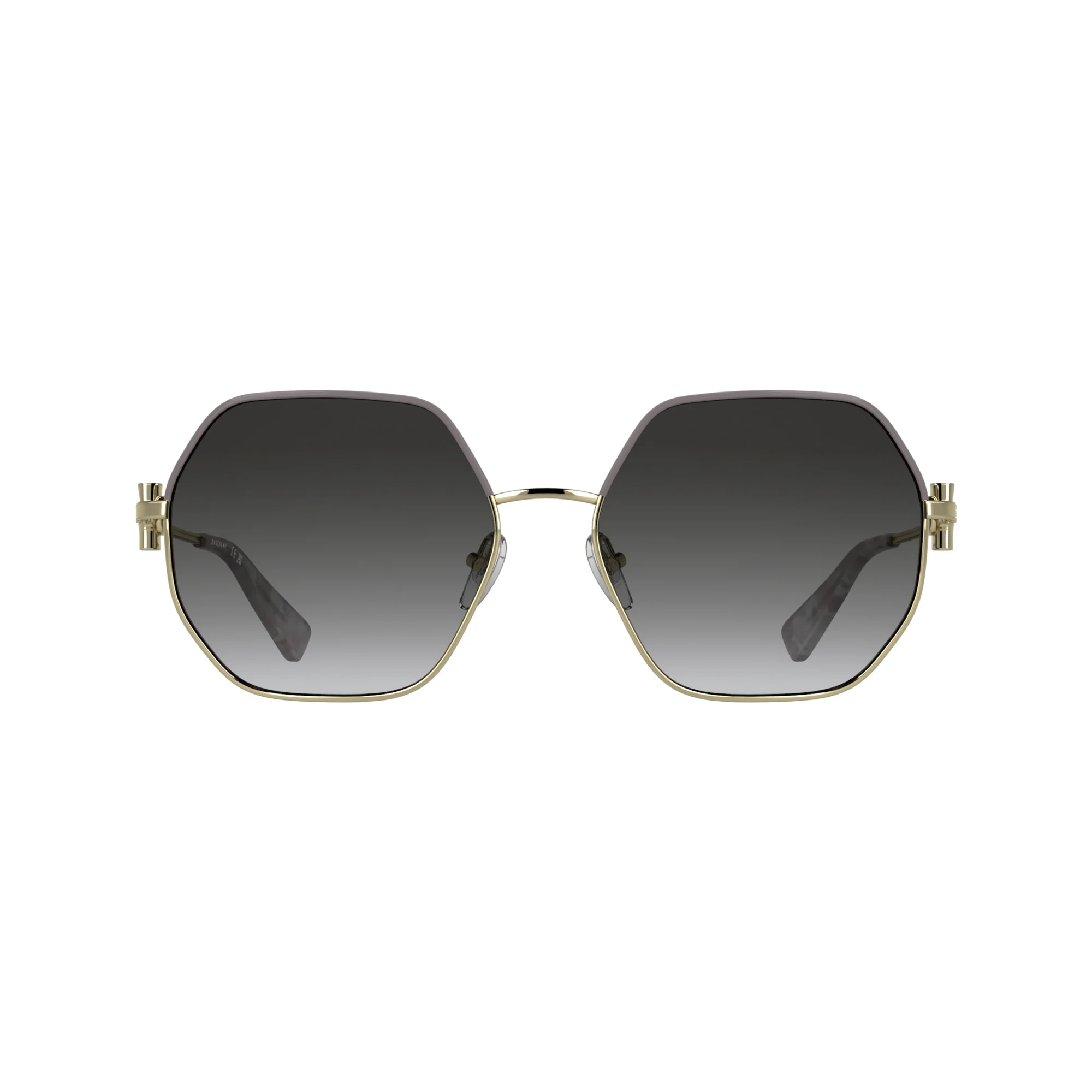 Sunglasses Golden/Degraded smoked - Metal - 1