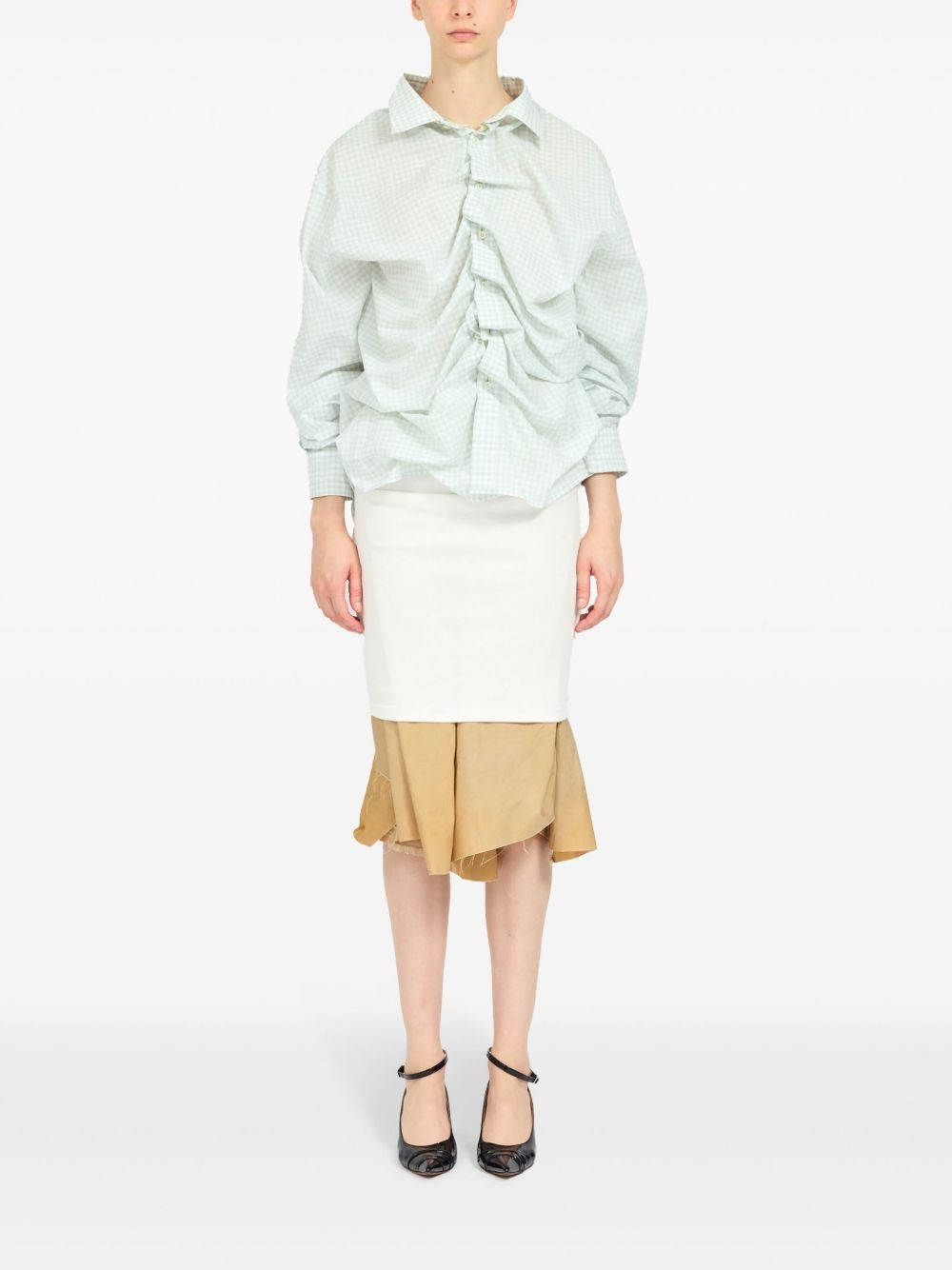 double-layer cotton shirt - 2