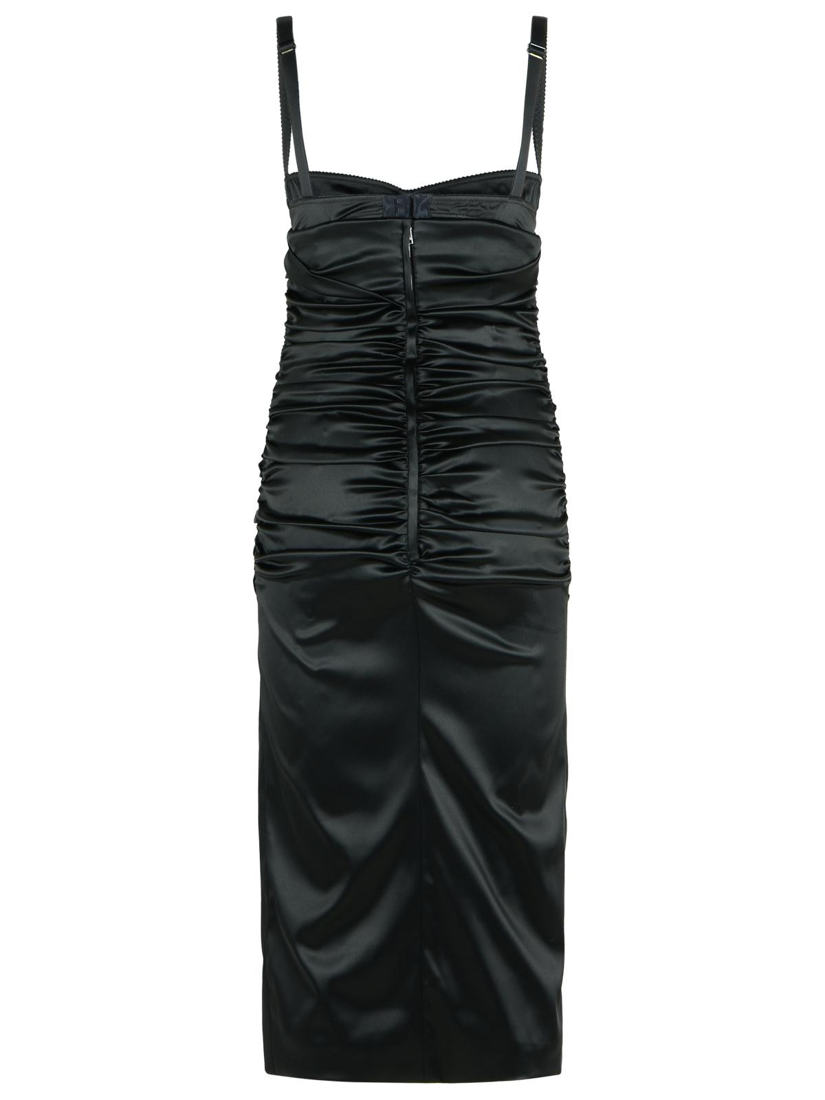 Dolce & Gabbana Black Silk Blend Dress Women - 3