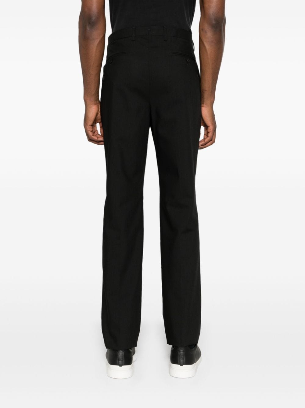 tailored wool trousers - 4