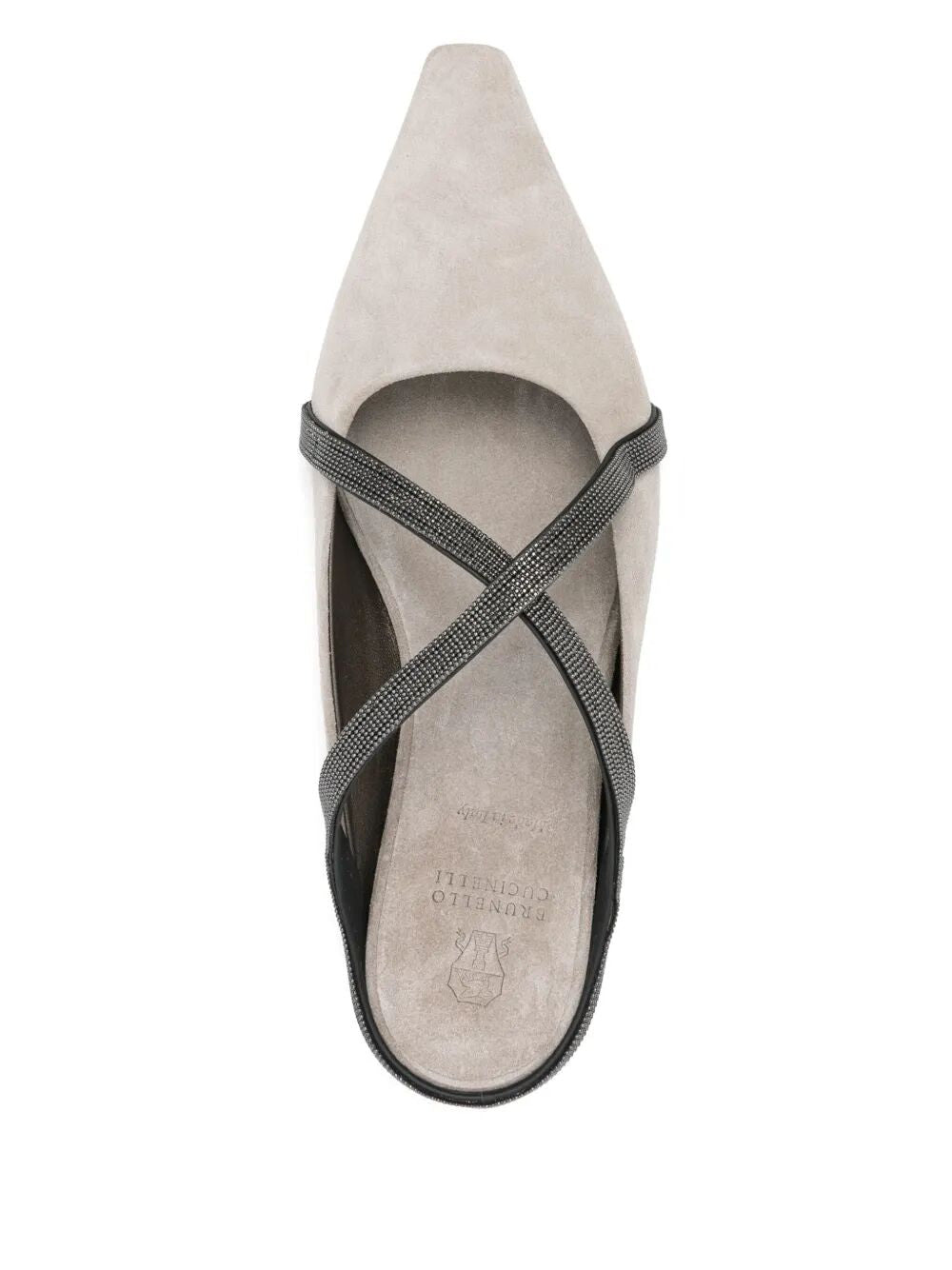 Brunello Cucinelli Women Flat Square Pointed Ballet - 2