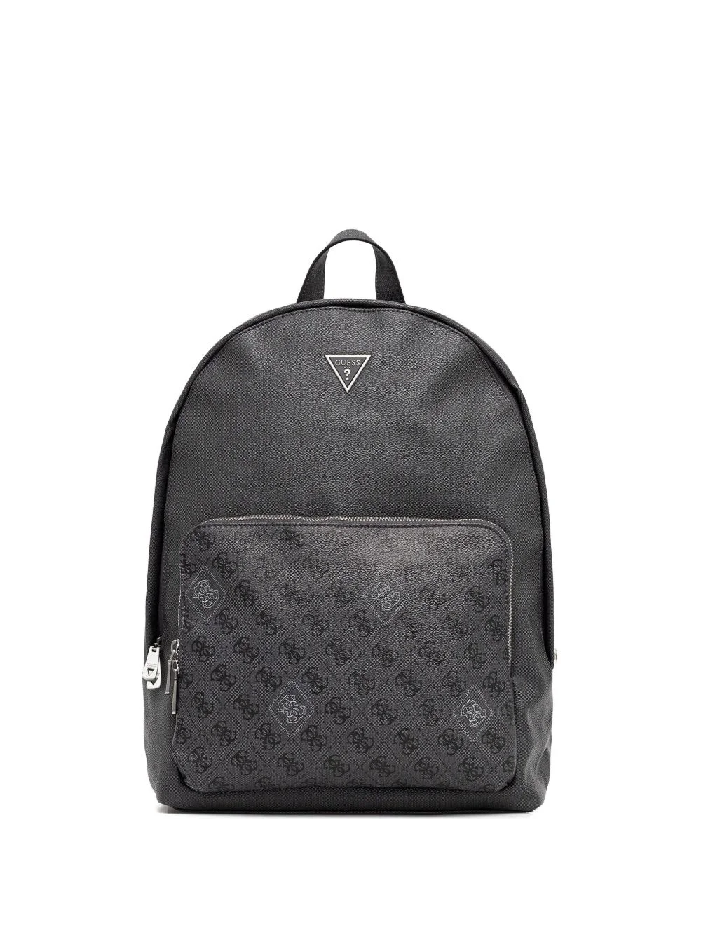 triangle logo pattern backpack - 1