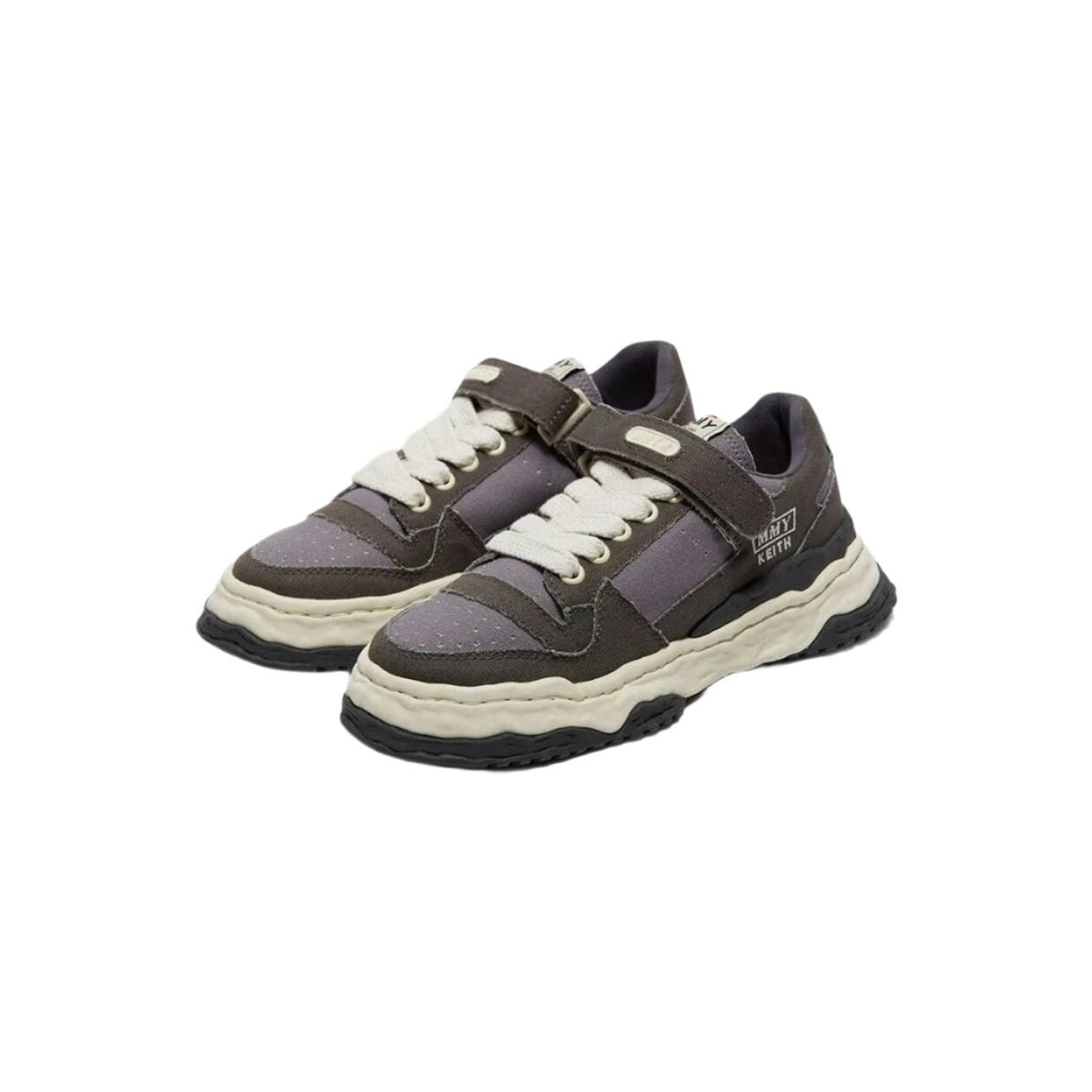 KEITH LOW-TOP SNEAKERS (BLACK) - 2