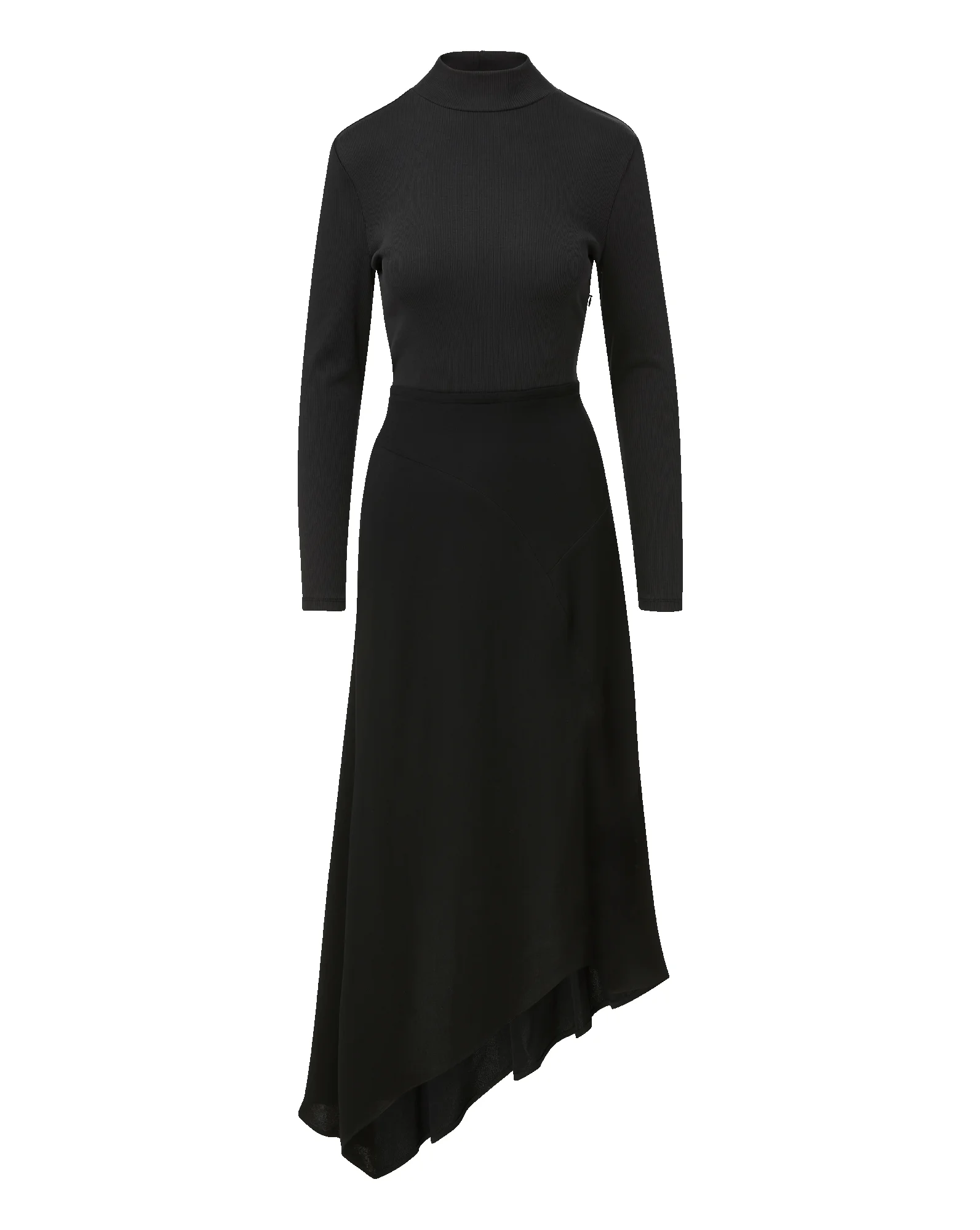 THALISSA HANDKERCHIEF MIDI DRESS - 1