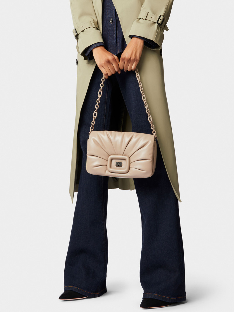 Viv' Choc Bag in Leather 9