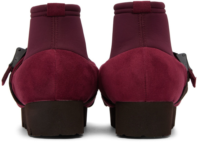 YUME YUME SSENSE Exclusive Red Camp Boots outlook
